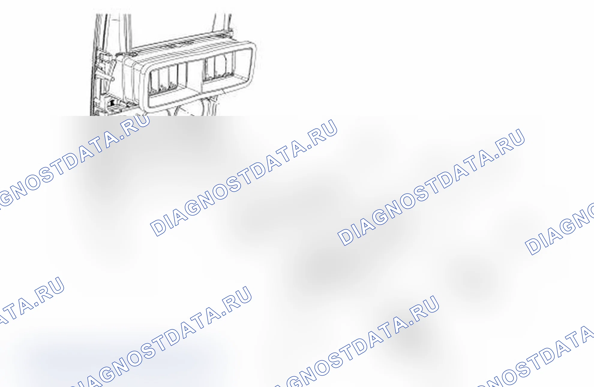 Рис. 20: Сборка климат-контроля. Ford Explorer IV