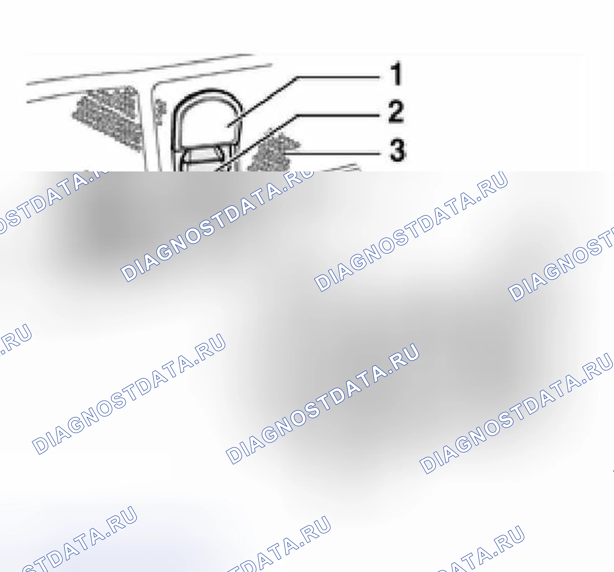 Рис. 7: Клапан слива воды из испарителя, проверка. Volkswagen Golf Mk4