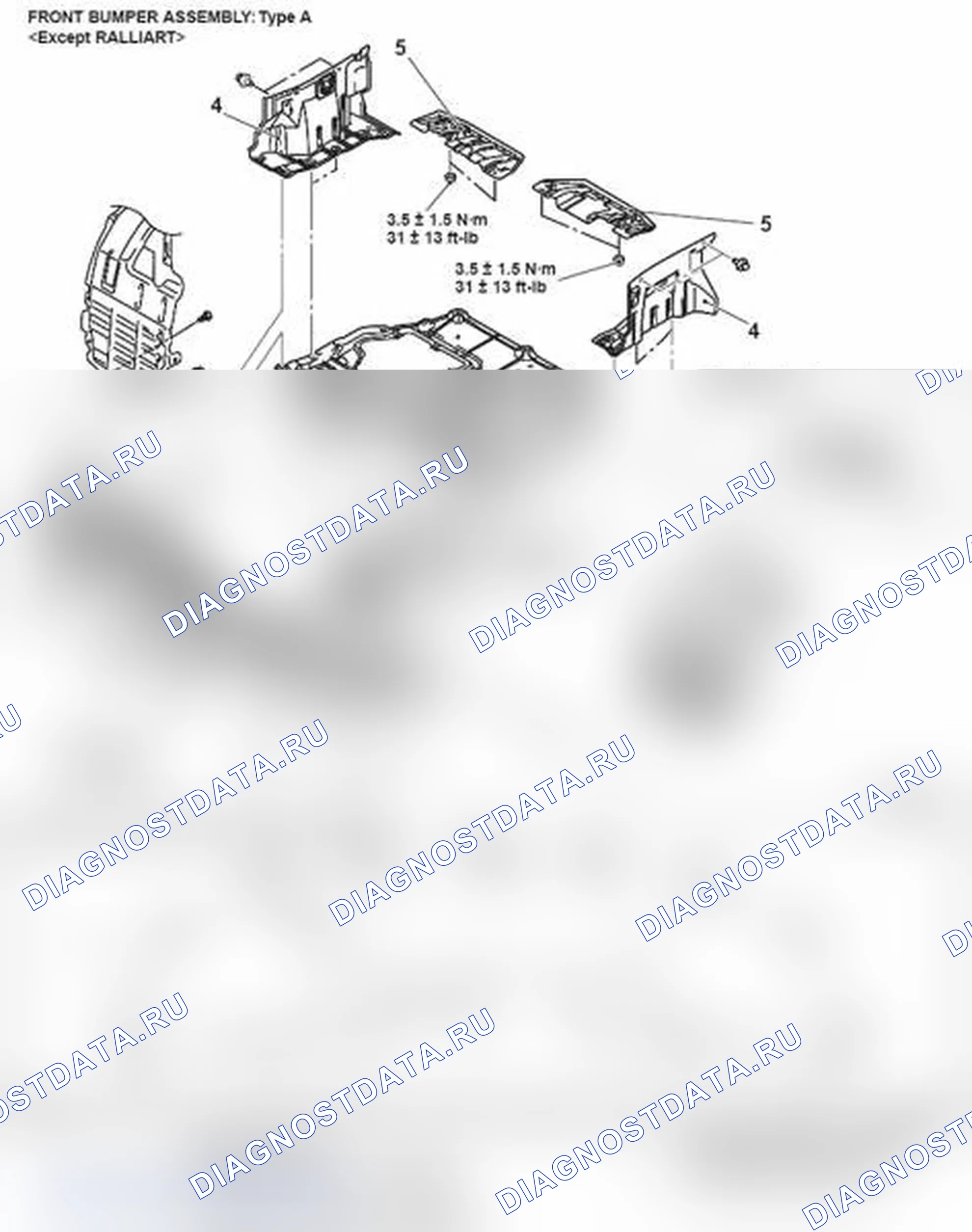 Рис. 81. Mitsubishi Lancer Ralliart X рестайлинг