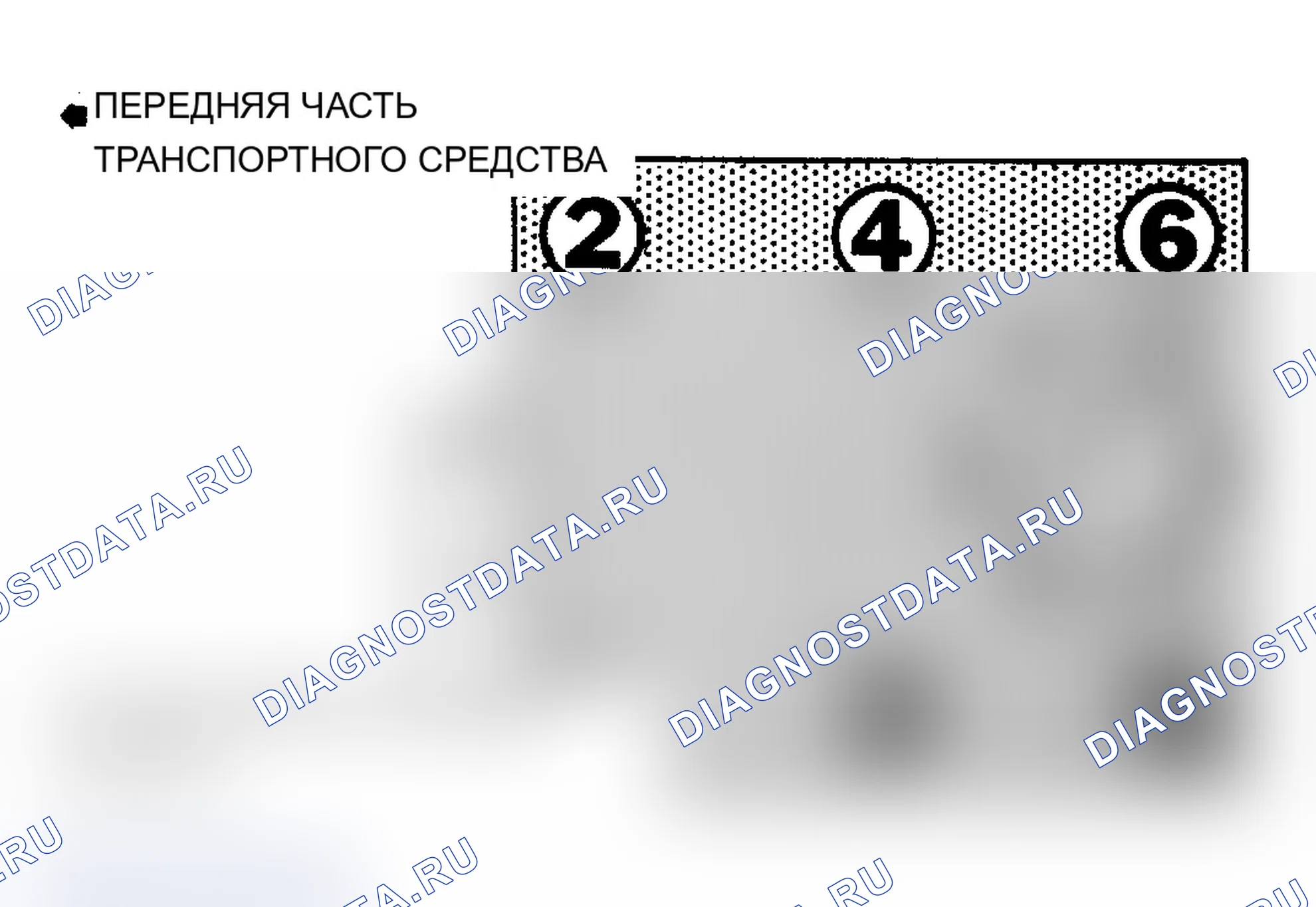 Рис. 4: порядок работы цилиндров и вращение распределителя (3.9L). Dodge Grand Caravan II