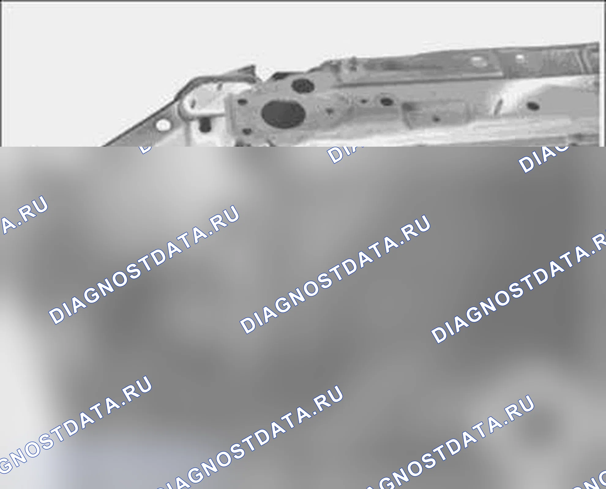 Рис. 828: Установка передней секции пола. Porsche 911 GT3 997