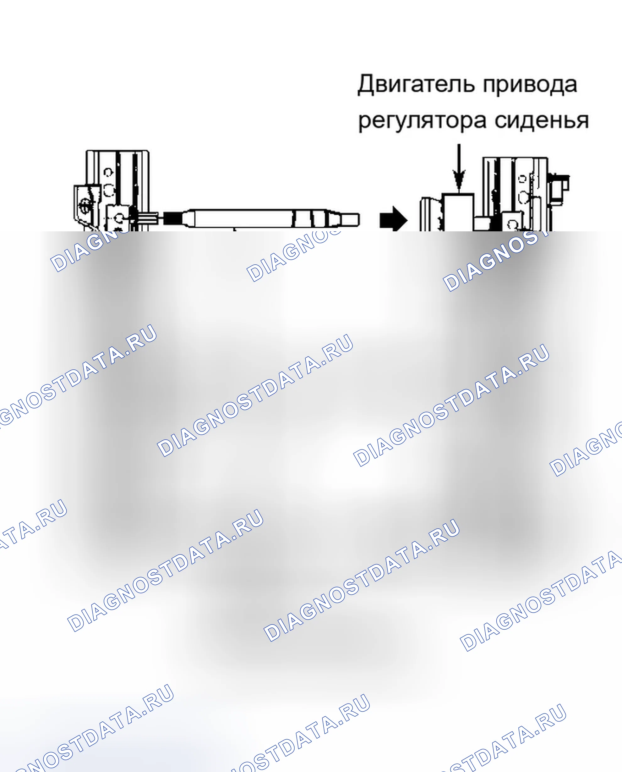Рис. 2: Демонтаж и монтаж. Cadillac Catera I