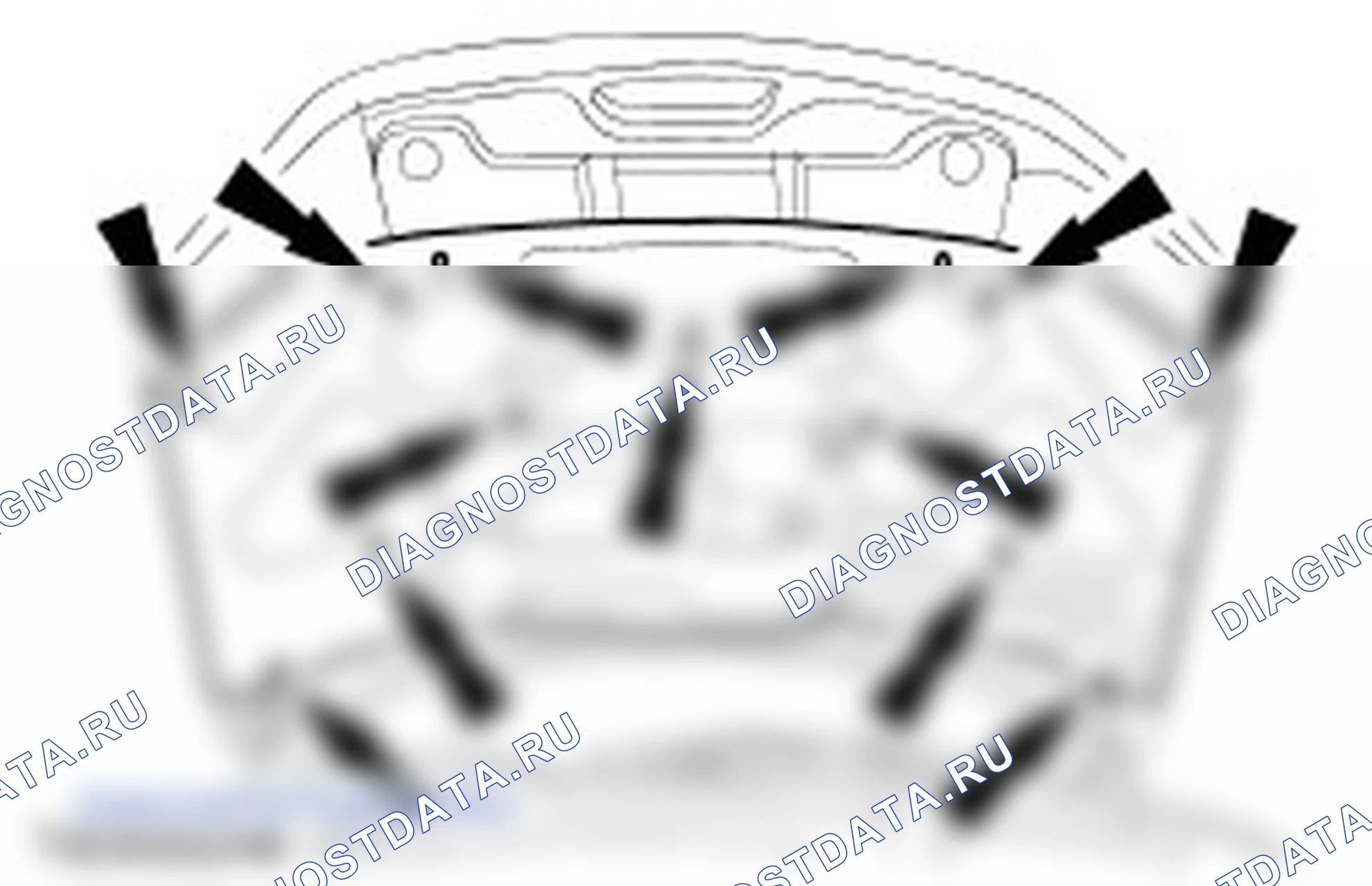 Как выверить положение капота. Ford Mondeo III рестайлинг