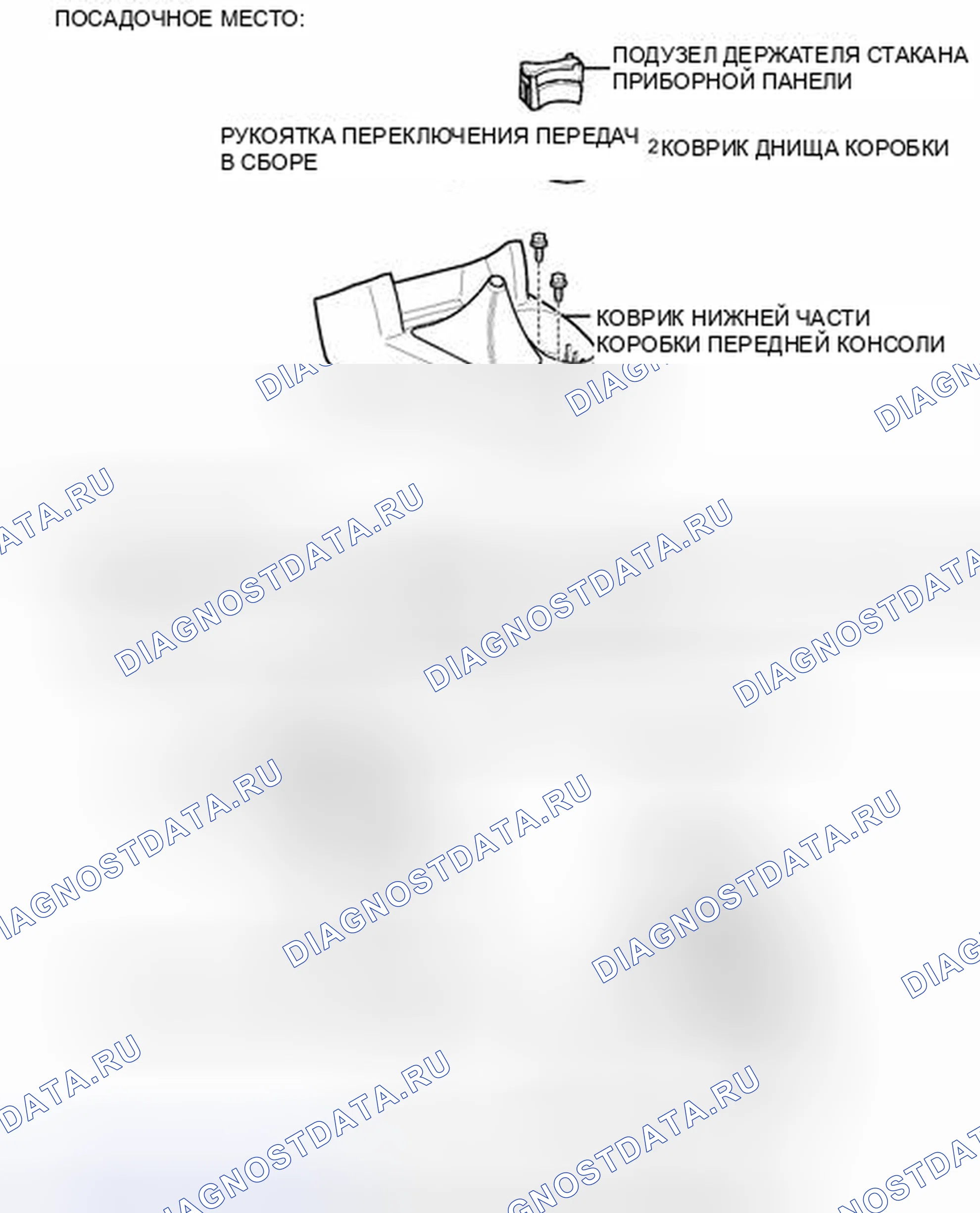 Рис. 1559: ИЛЛЮСТРАЦИЯ. Toyota Tacoma II рестайлинг