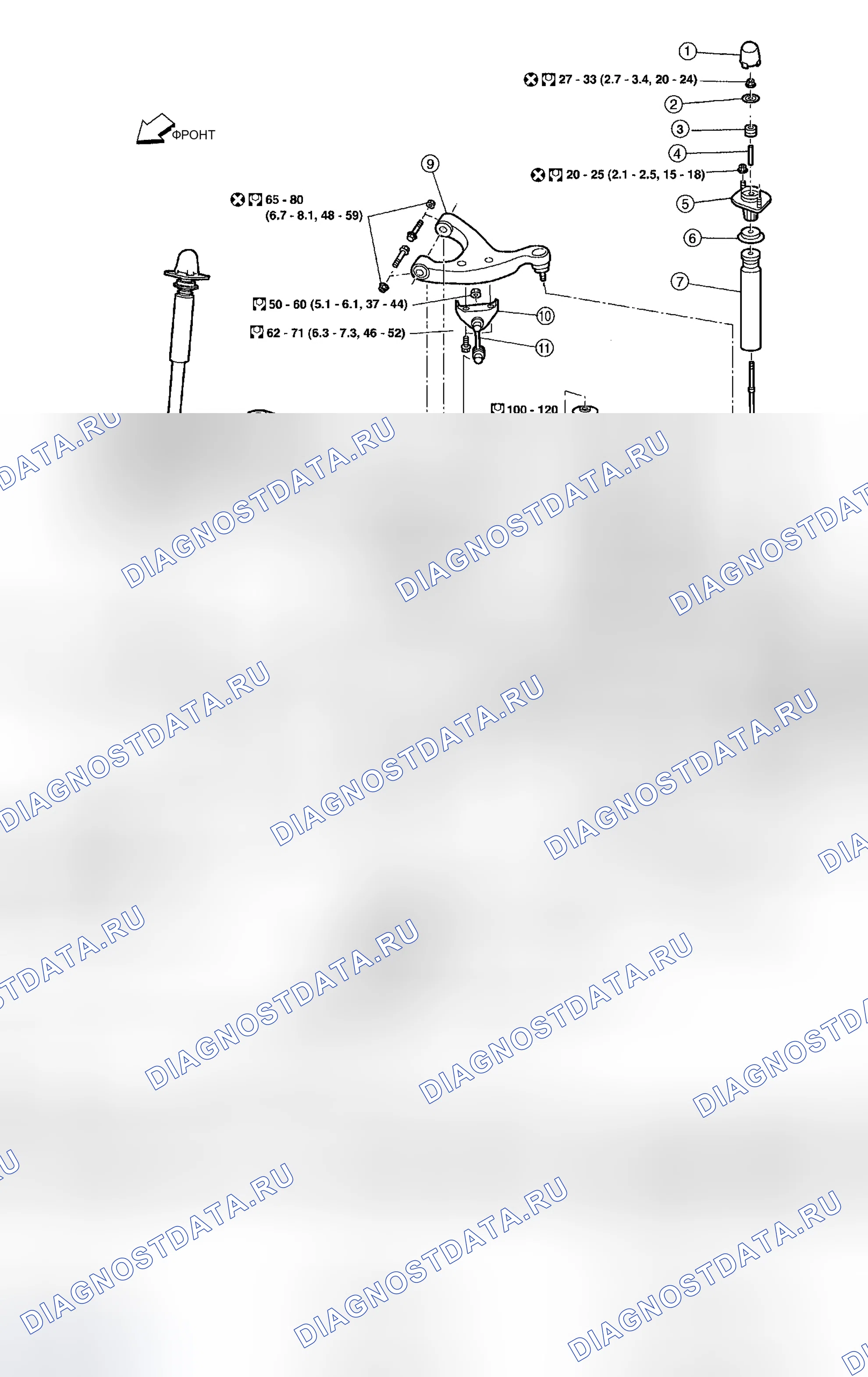 Рис. 5: Компоненты. Honda Mobilio Spike I