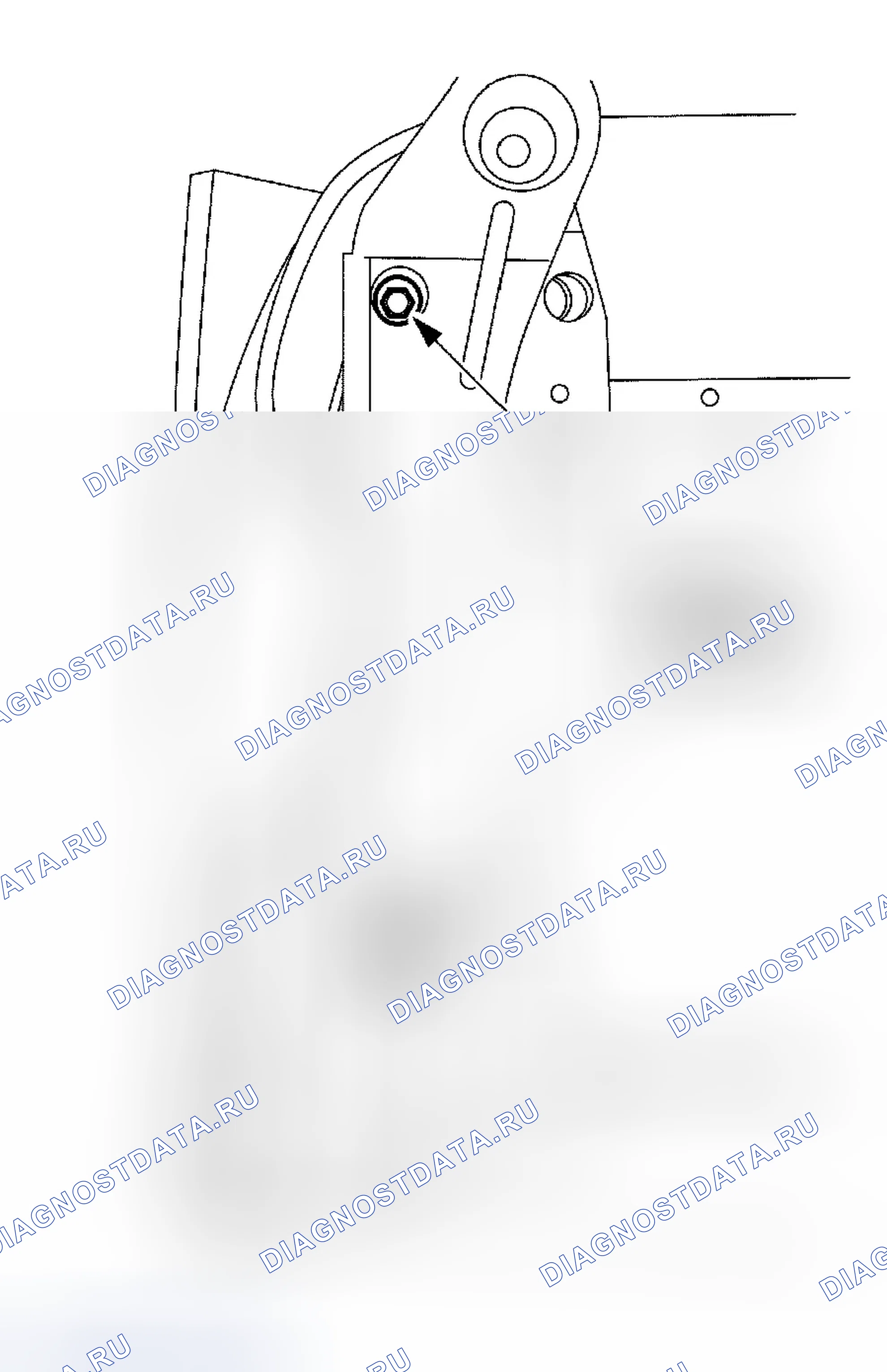 Рис. 190: Разборка и сборка. Ford Cab & Chassis F350 Super Duty 