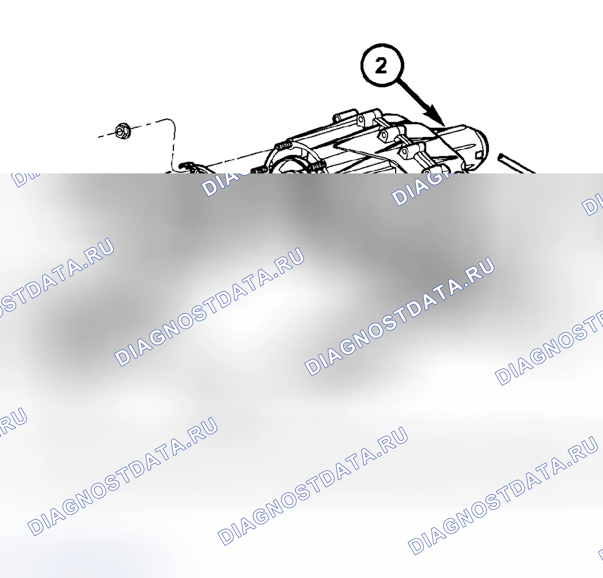 Рис. 236: ДЕМОНТАЖ. Dodge Pickup R1500 