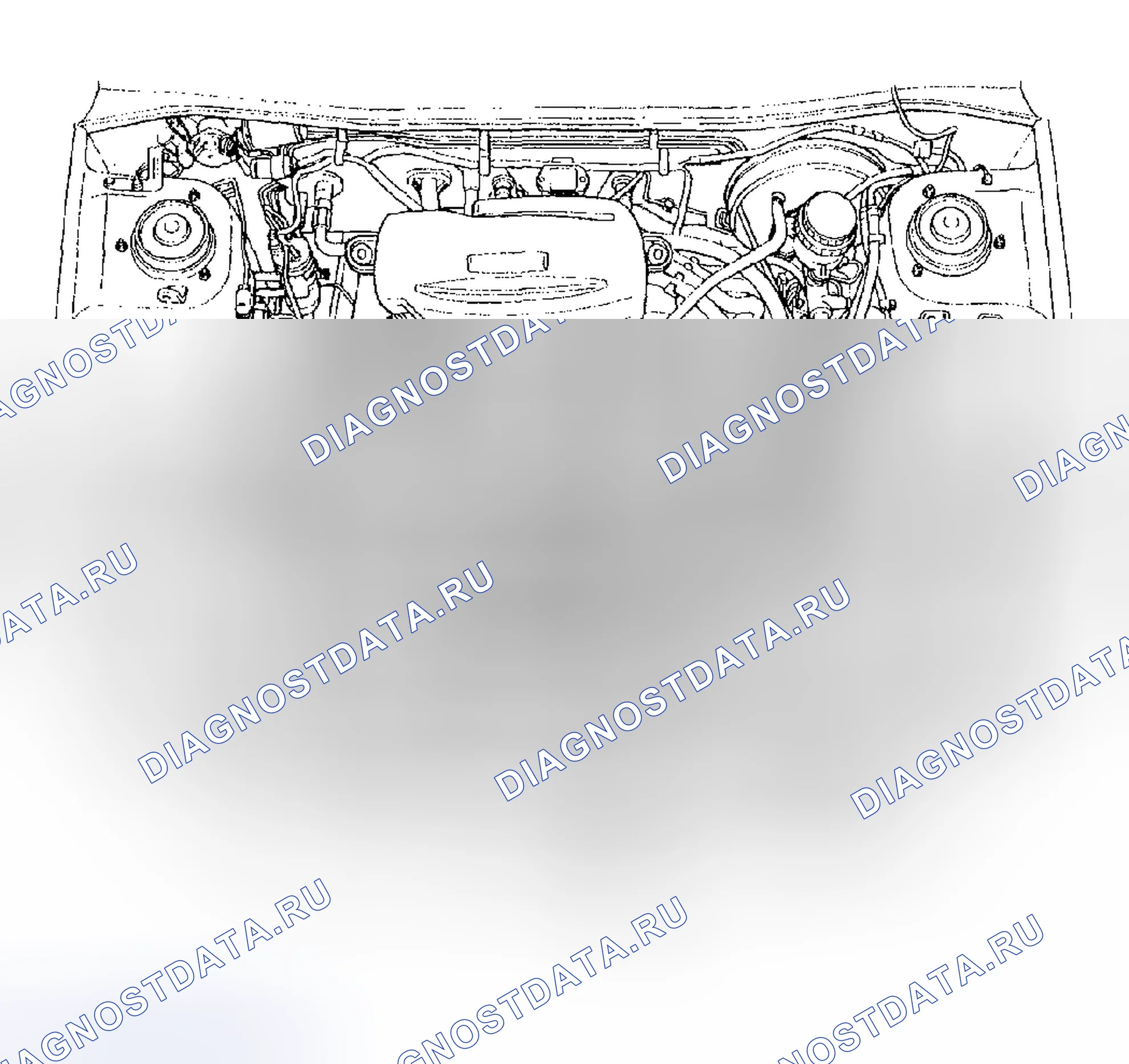 Рис. 8: СИСТЕМА КОНДИЦИОНИРОВАНИЯ ВОЗДУХА HFC-134a. Subaru Impreza GD/GC/GG