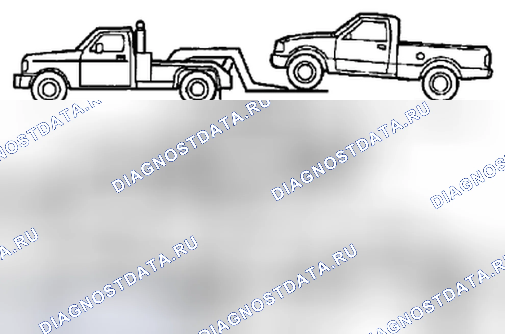 Рис. 45: БУКСИРОВКА. Mazda Tribute II