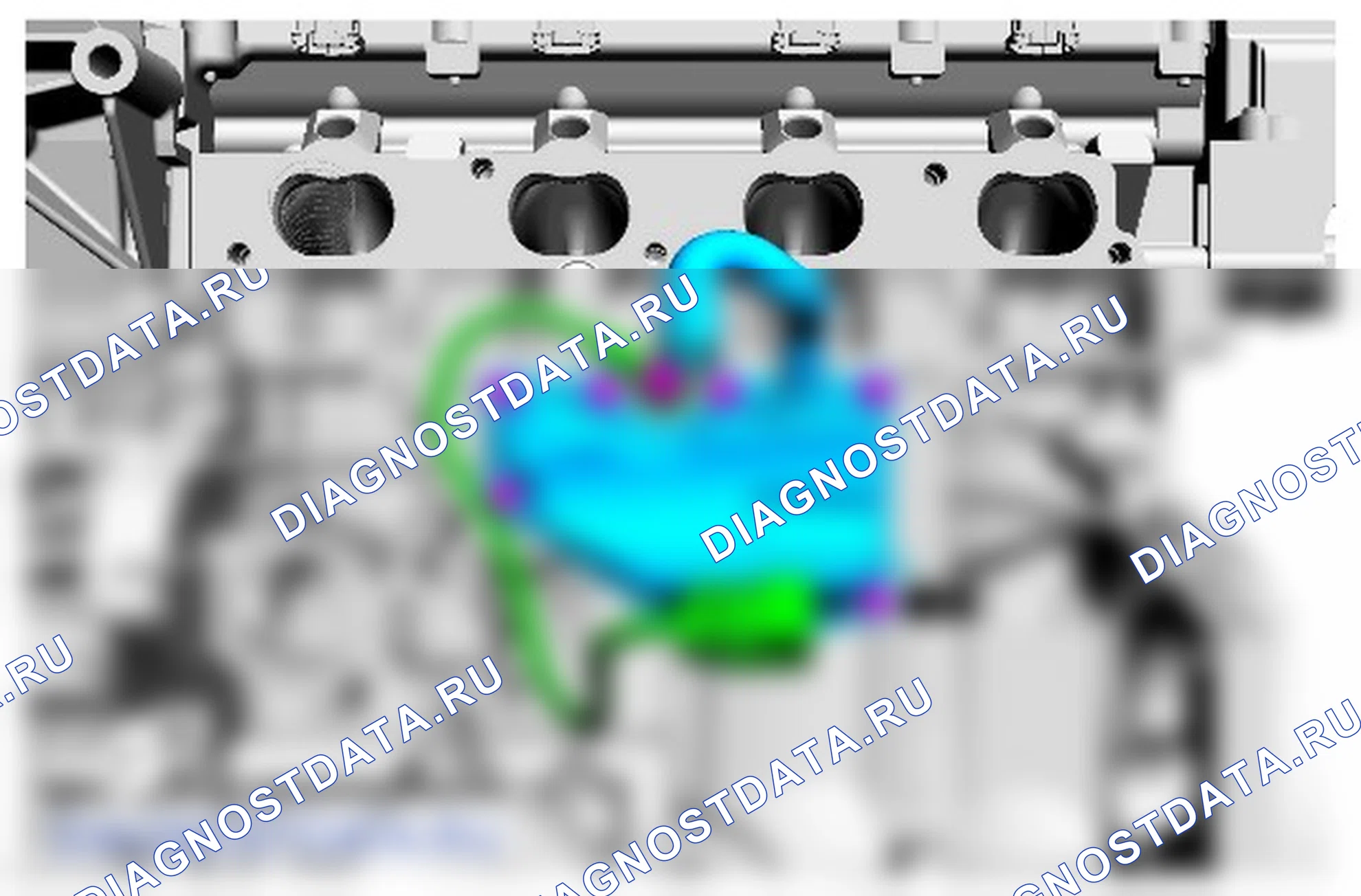 Как снять присоединяемые детали двигателя. Ford B-MAX I