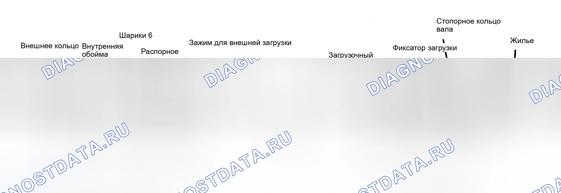 Рис. 6: Разборка (внешнее соединение). Buick Riviera VI