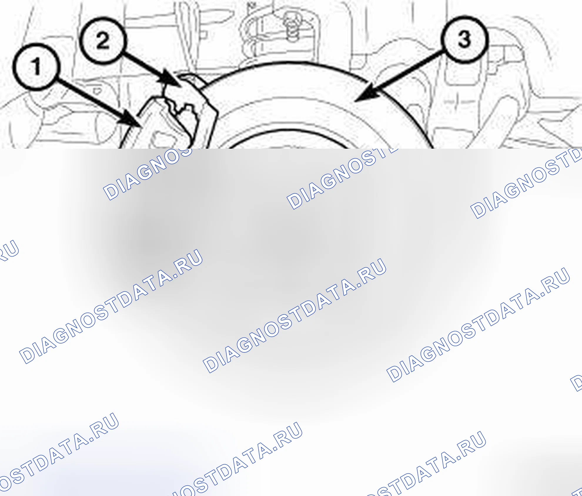 Рис. 50: ПЕРЕДНЯЯ ЧАСТЬ. Jeep Liberty II