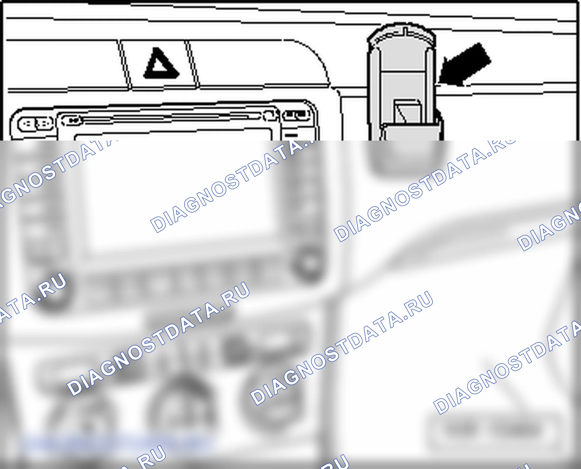 Телефонное устройство. Volkswagen Touran I