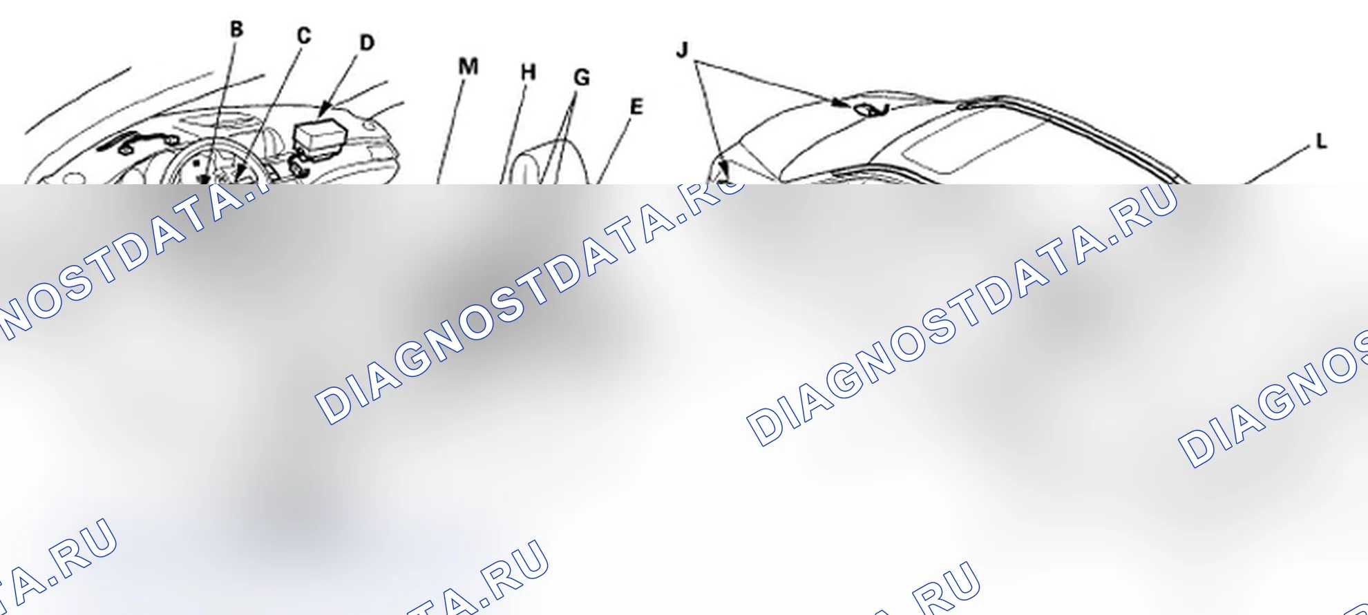 Рис. 39: Подушки безопасности. Acura RL II