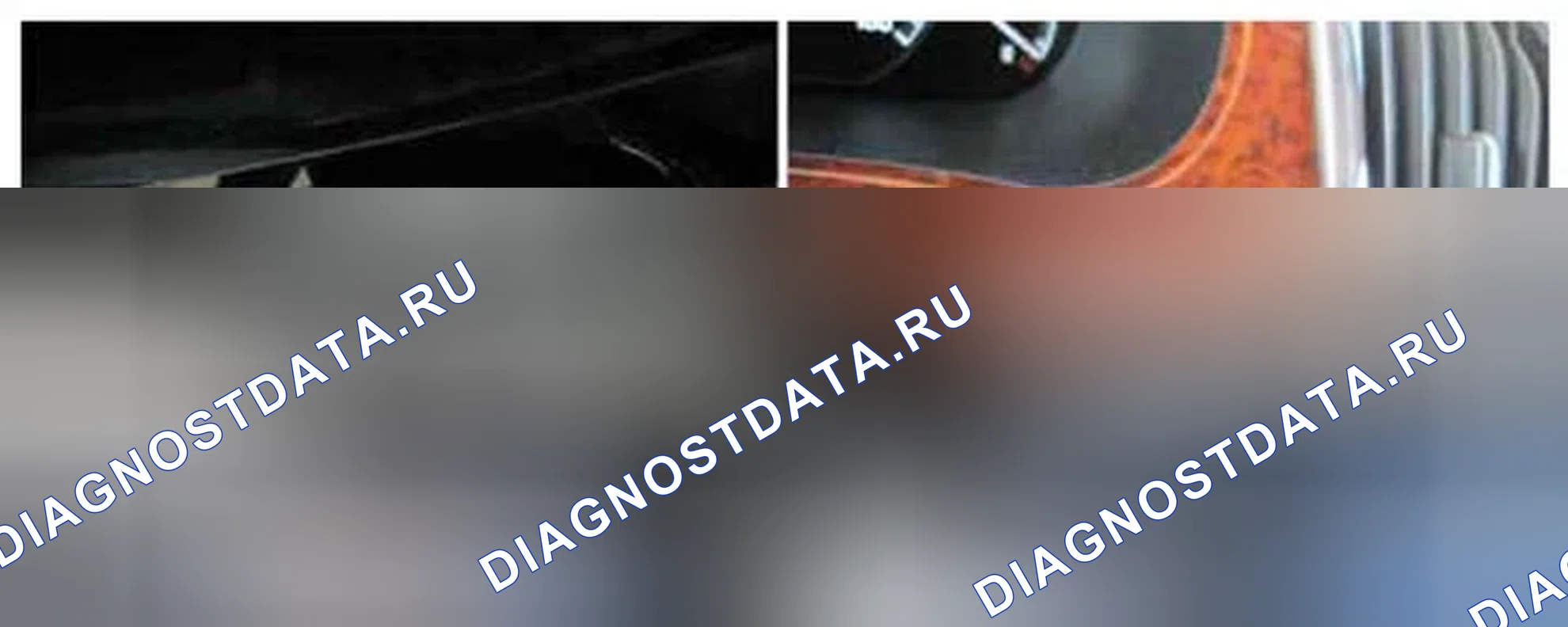 Рис. 39: Расположение компонентов. Hyundai Equus II
