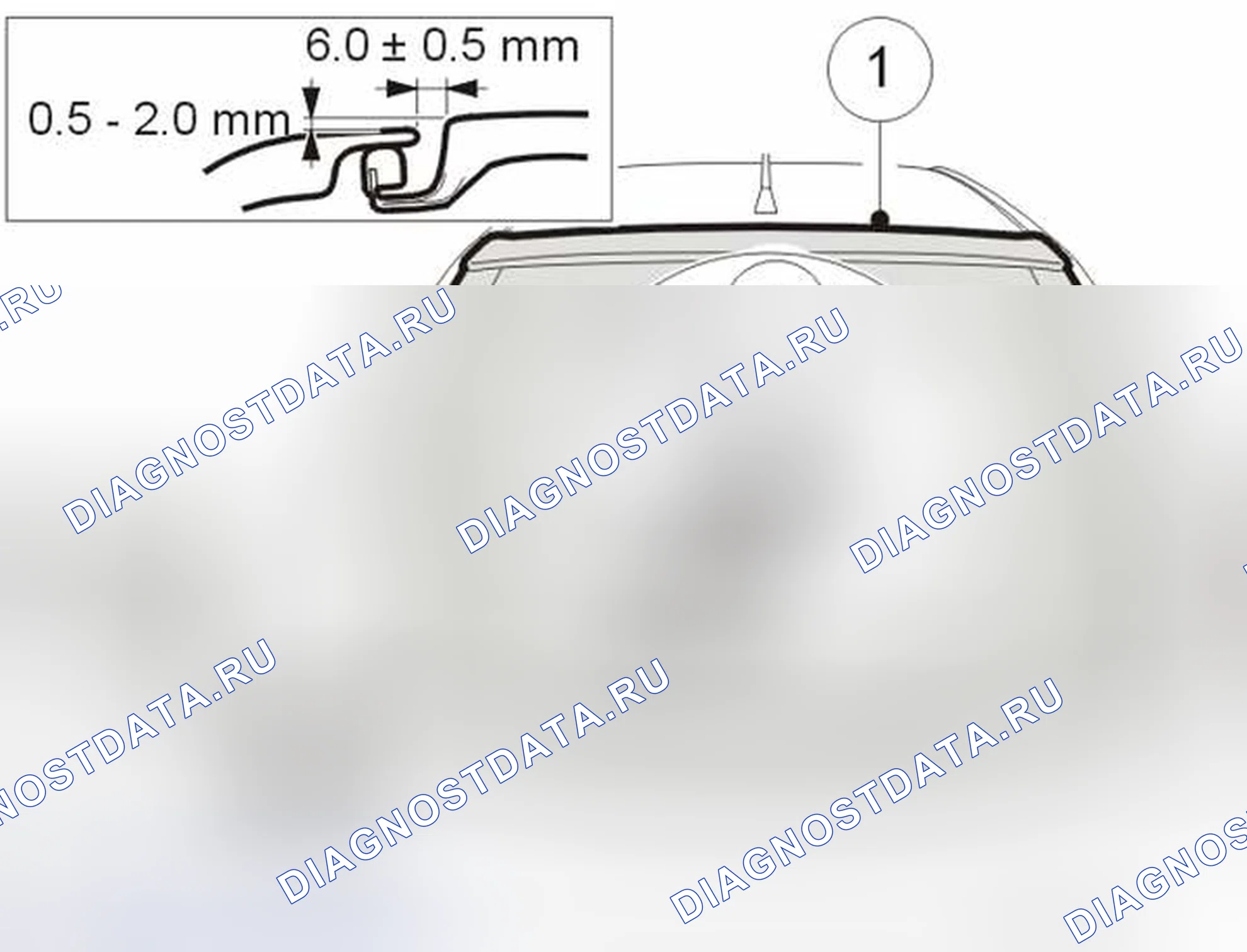 Рис. 122: Регулировка двери багажника. Volvo S40 I рестайлинг