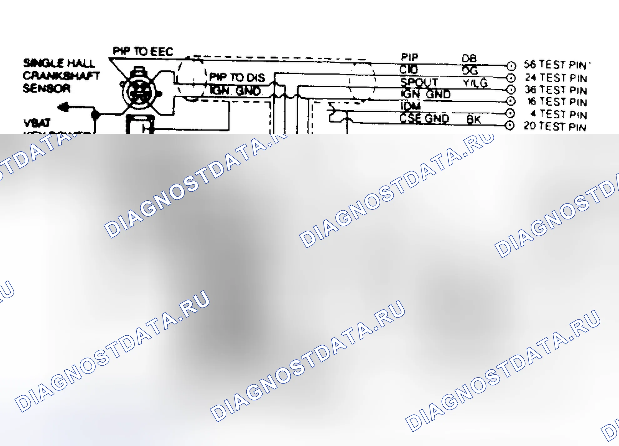 Рис. 235: Схемы модуля TFI (часть 4 из 4). Ford Mustang III рестайлинг