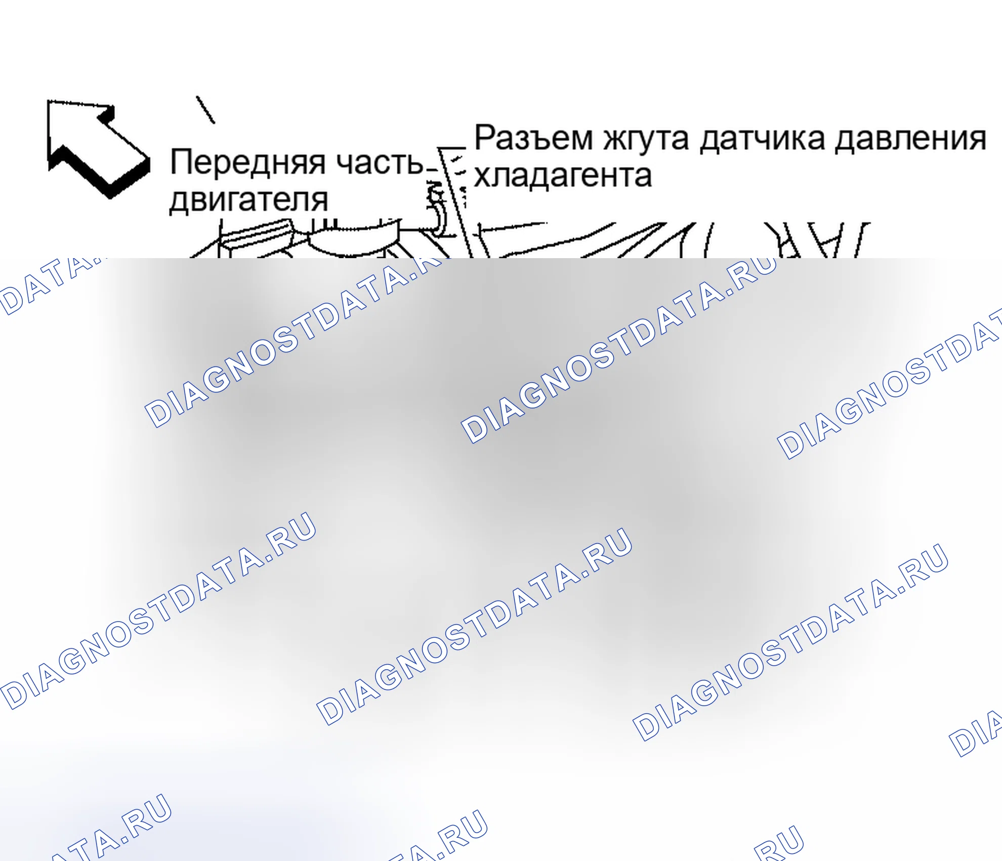 Рис. 187: Датчик давления хладагента. Nissan Altima L31 рестайлинг