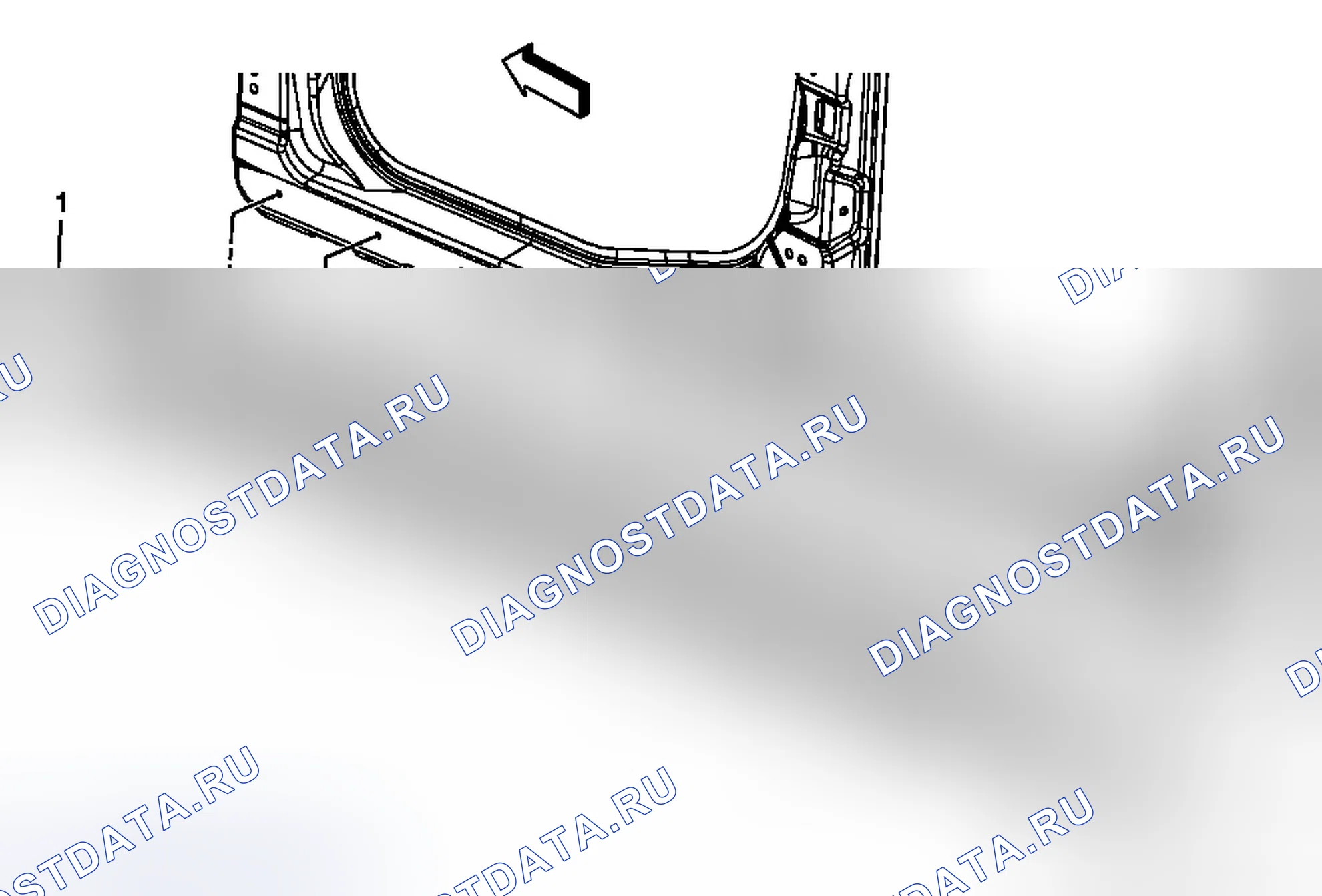 Рис. 17: Замена панели коромысла. Chevrolet Malibu VII