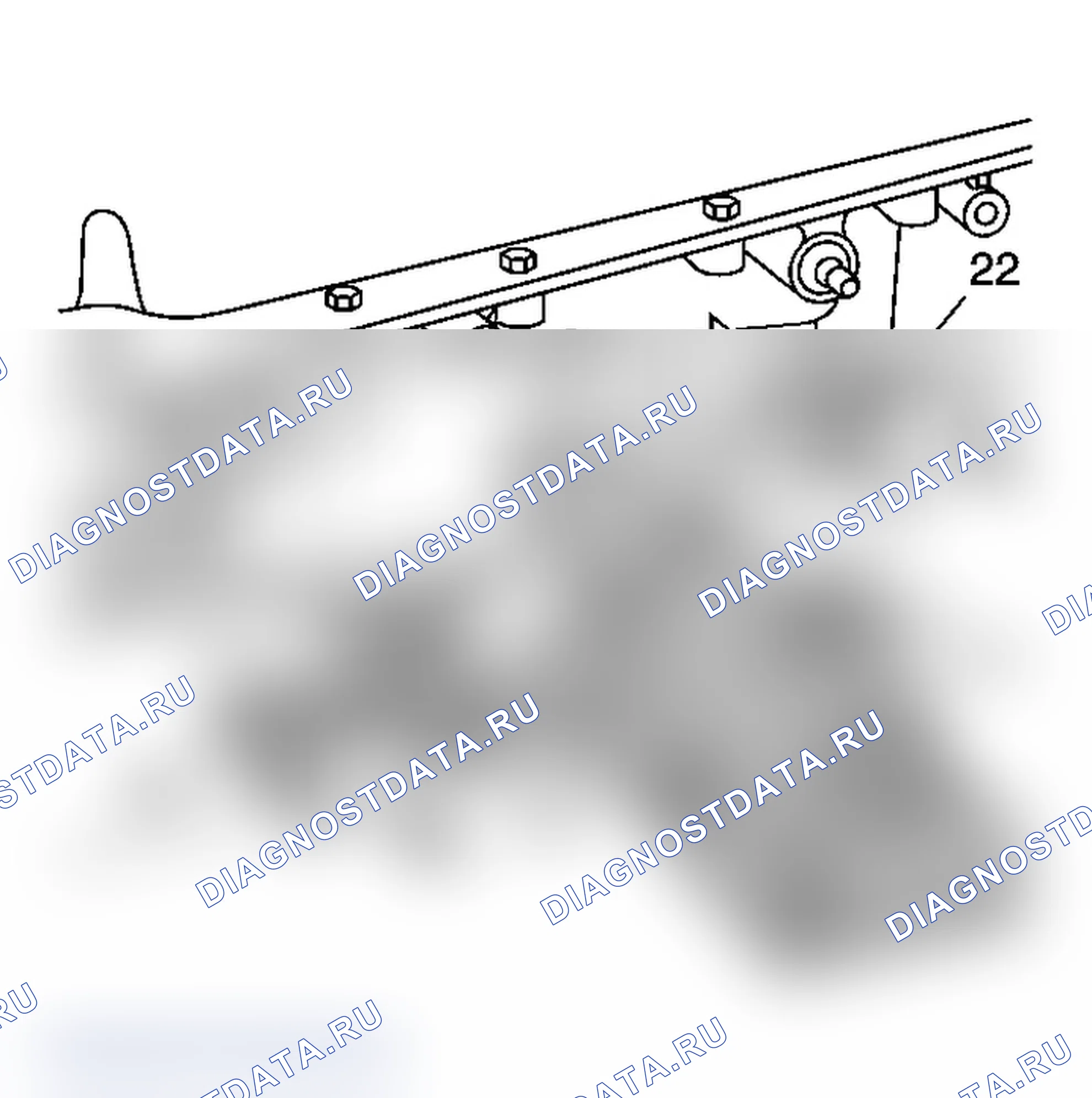 Рис. 569: Установка датчика скорости в сборе. Chevrolet Silverado 1500 