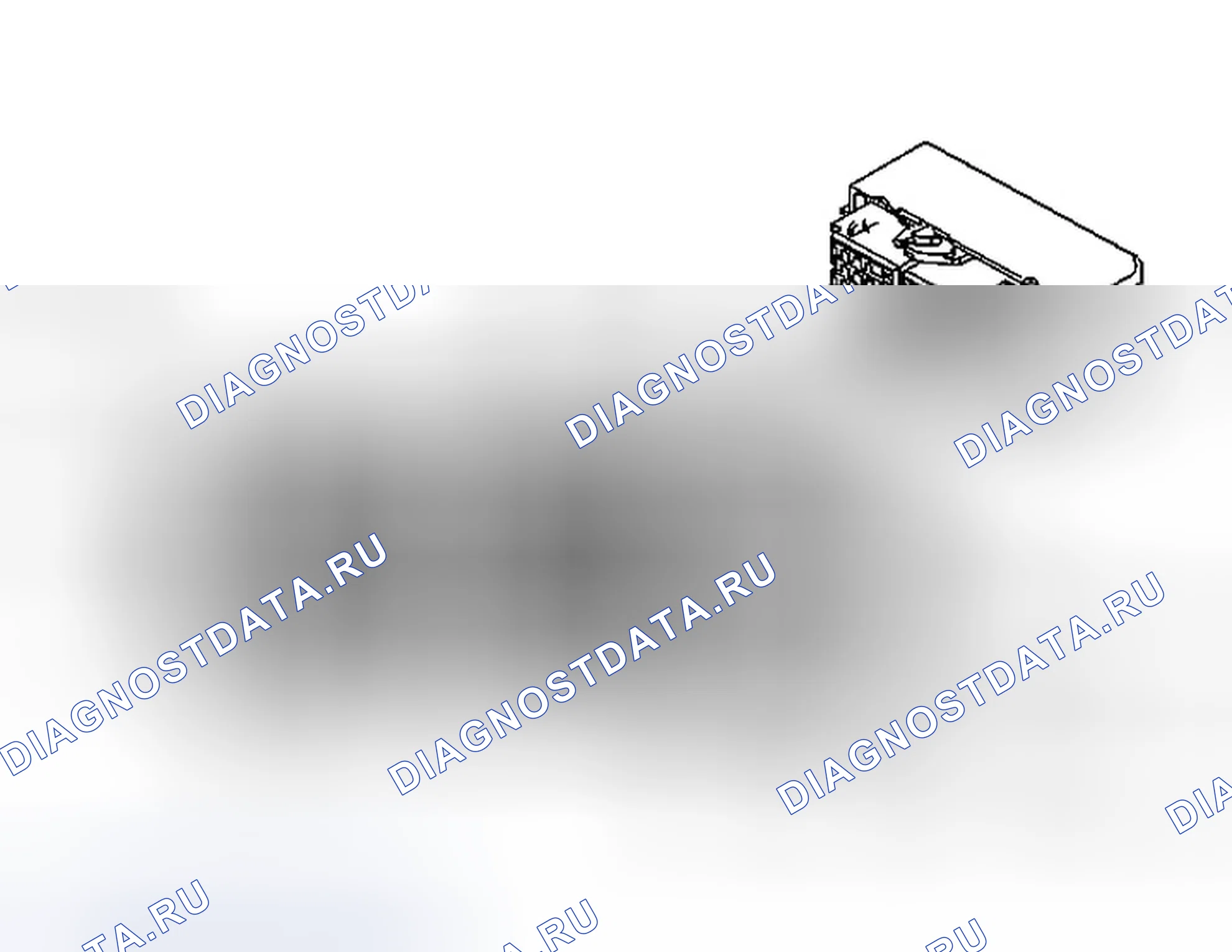 Рис. 14: Блок предохранителей - под капотом C1. Hummer H3 I