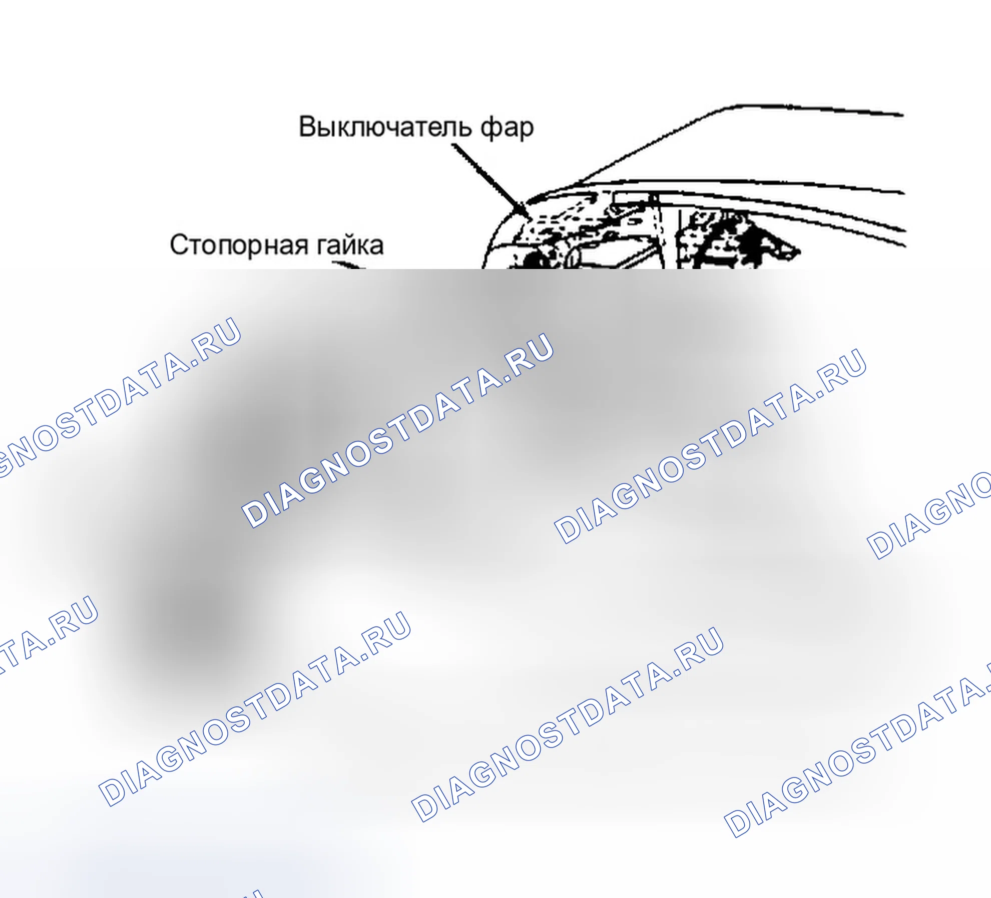 Рис. 47: Демонтаж и монтаж. Ford Thunderbird X