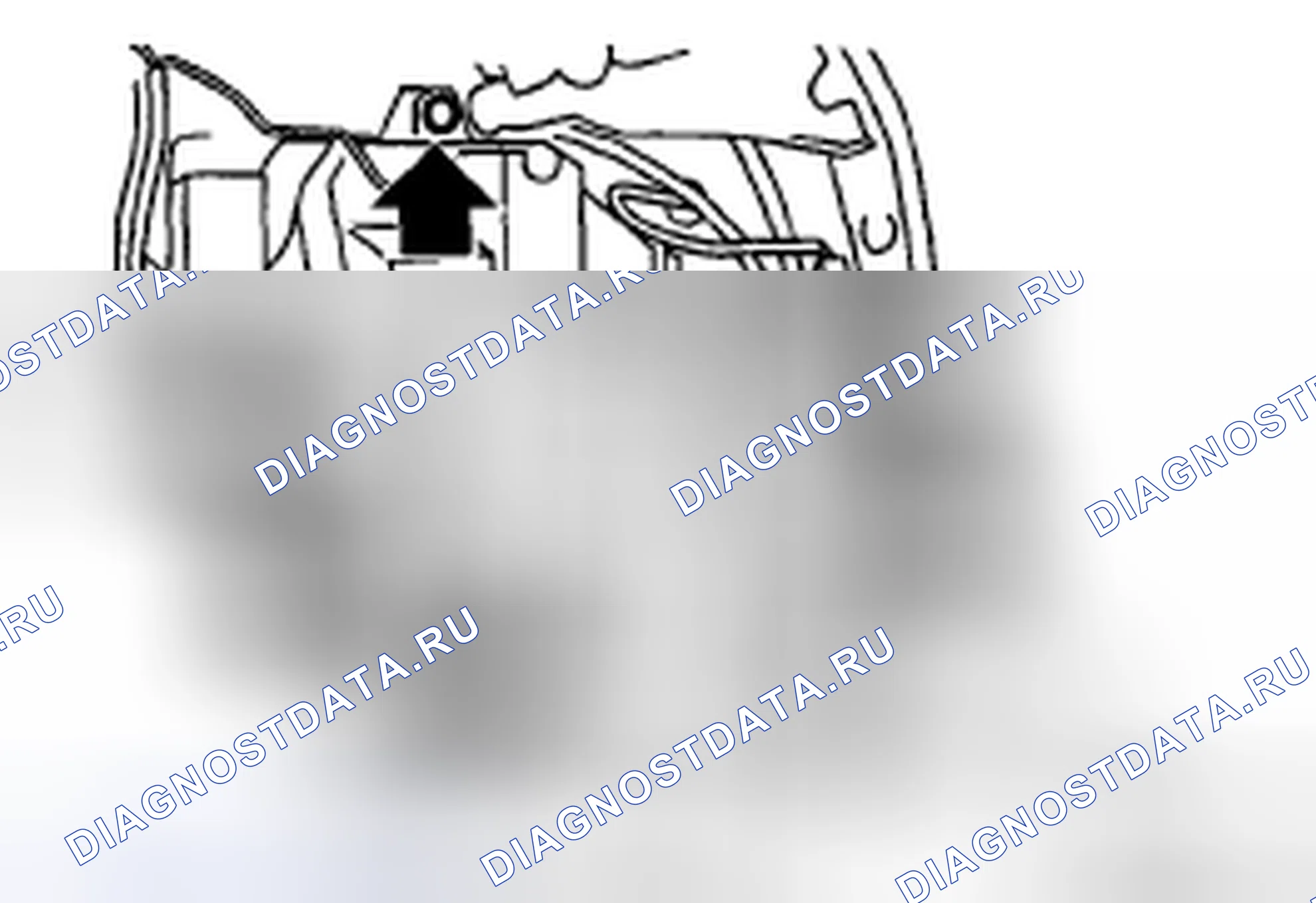 Рис. 13: ДЕМОНТАЖ. Subaru Tribeca WX рестайлинг