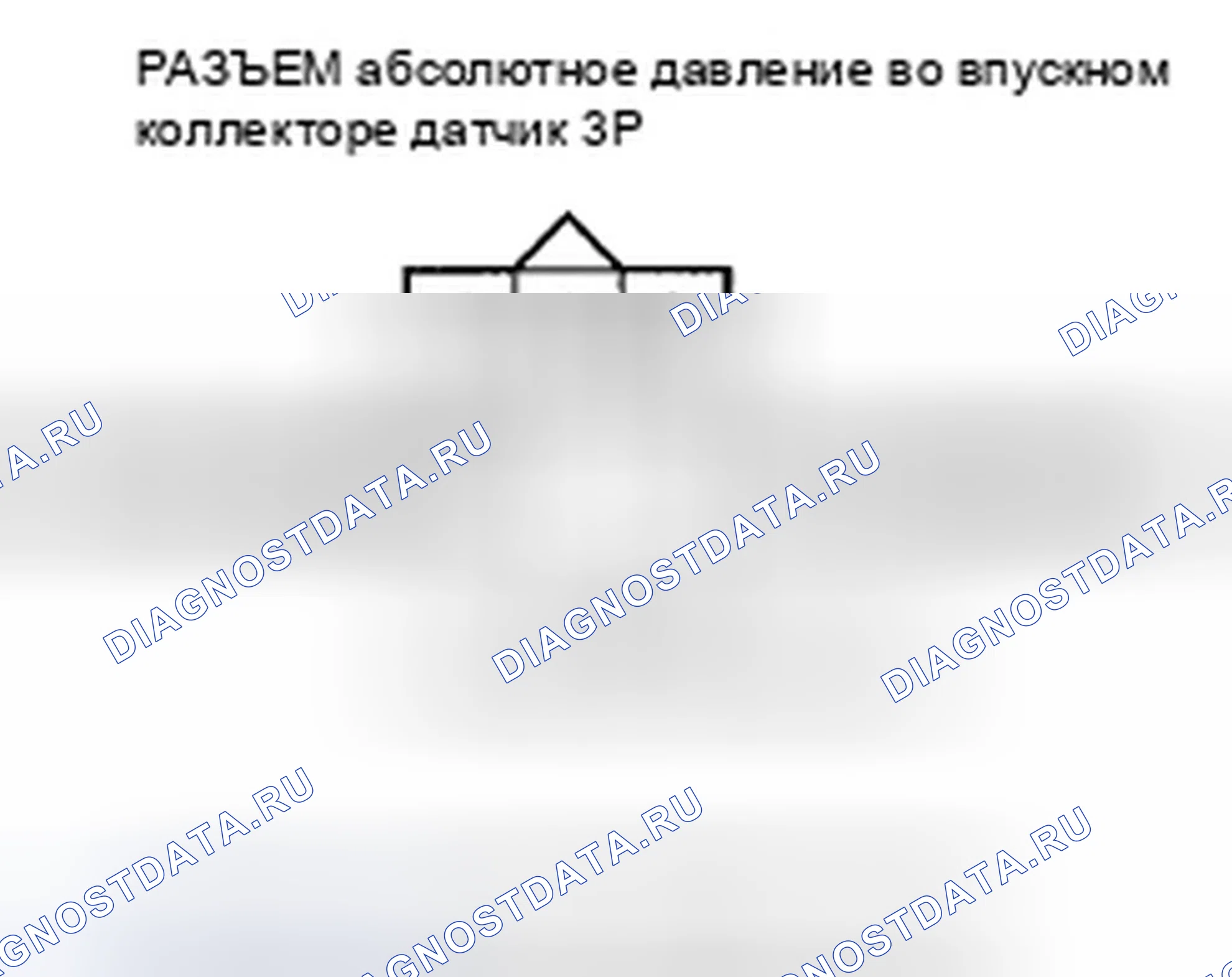 Рис. 68: P0108 расшифровка кода ошибки: высоковольтная цепь датчика абсолютное давление во впускном коллекторе. Honda Pilot II
