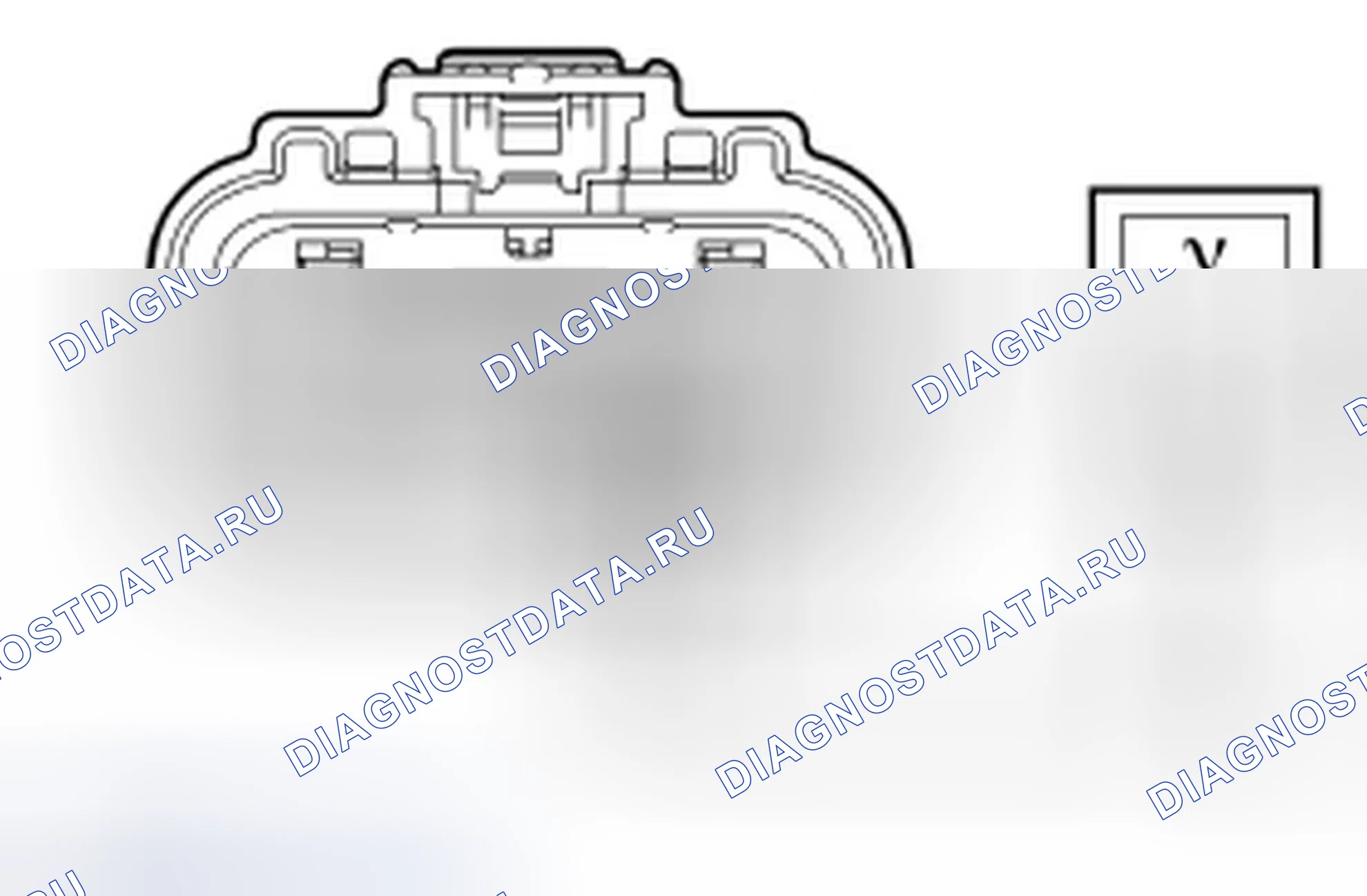 Рис. 121: КОНТРОЛЬНАЯ ТОЧКА T: LFC 16 / расшифровка кода ошибки B2909 - НЕИСПРАВНОСТЬ ДАТЧИКА НАТЯЖЕНИЯ РЕМНЯ. Ford Mustang V