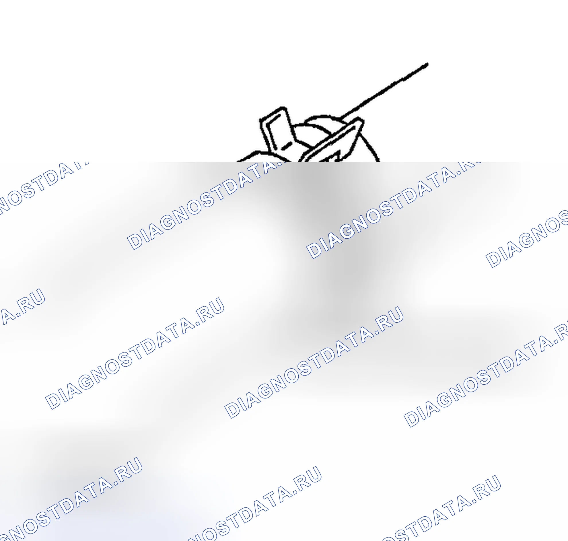 Рис. 133: < < A > > ОТСОЕДИНЕНИЕ НИЖНЕГО ШЛАНГА РАДИАТОРА. Mazda MX-30 I