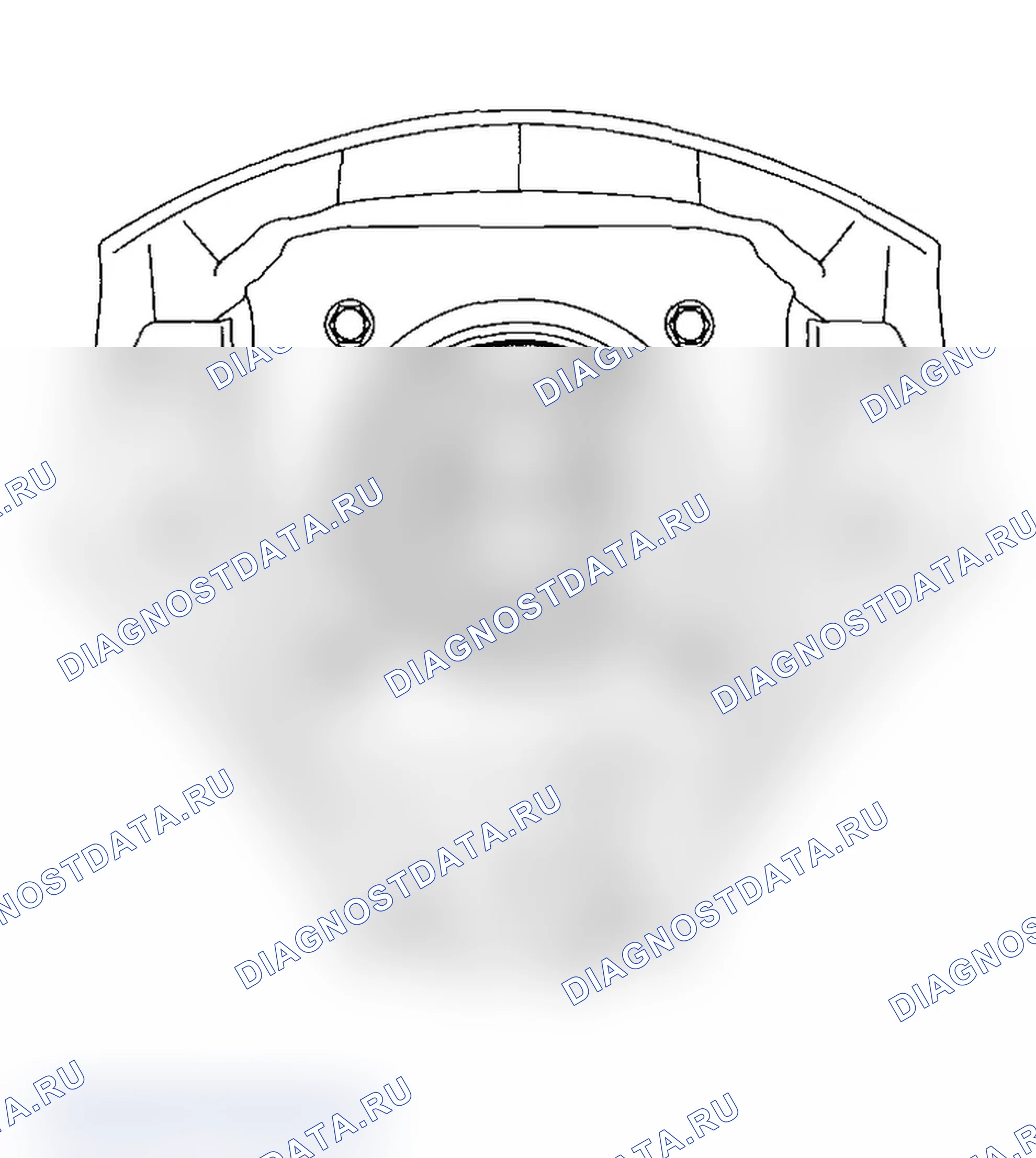 Рис. 31: МОДУЛЬ ПОДУШКИ БЕЗОПАСНОСТИ СИДЕНЬЯ ВОДИТЕЛЯ. Subaru Impreza WRX GH
