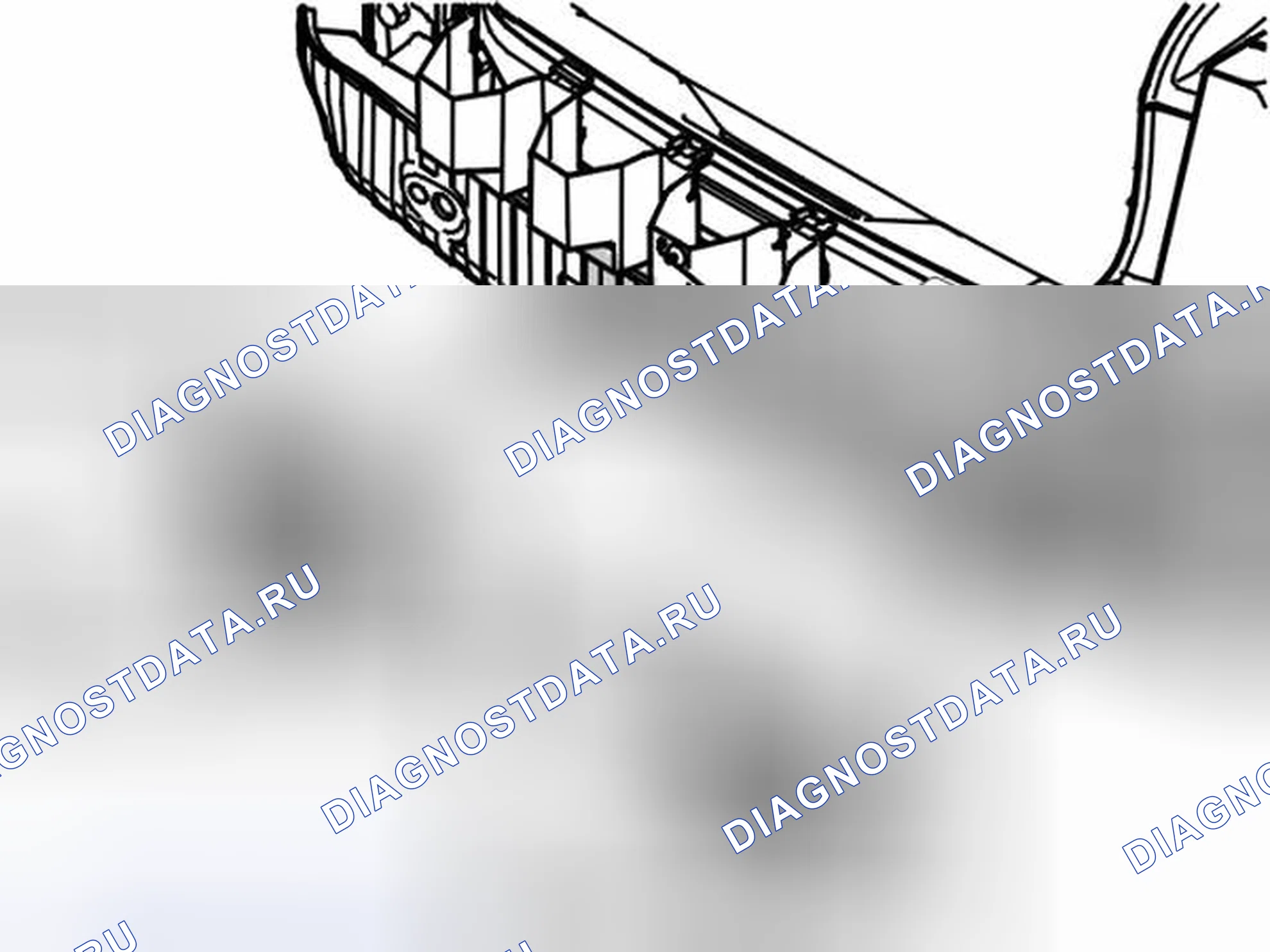 Рис. 29: ЗАМЕНА НИЖНИХ МОНТАЖНЫХ КРОНШТЕЙНОВ. Volvo V50 I