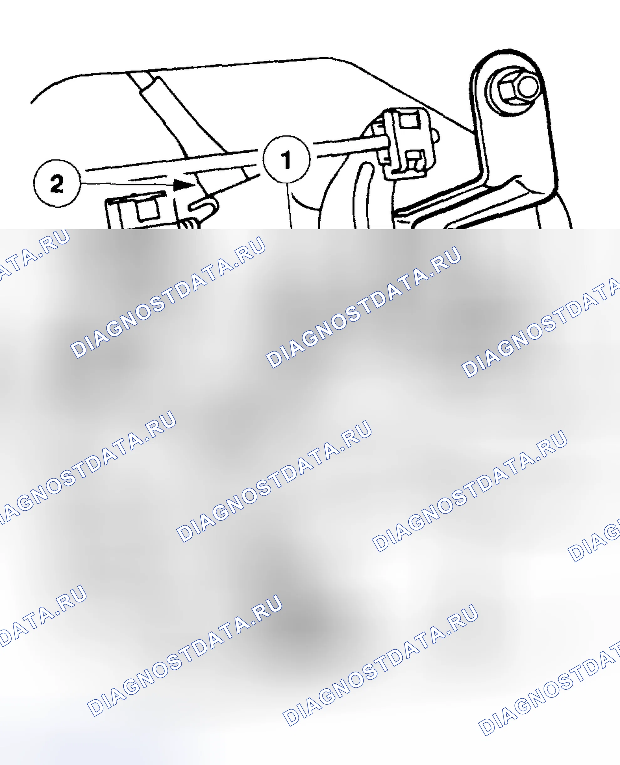 Рис. 268: Демонтаж и монтаж. Ford Pickup F250 Super Duty I