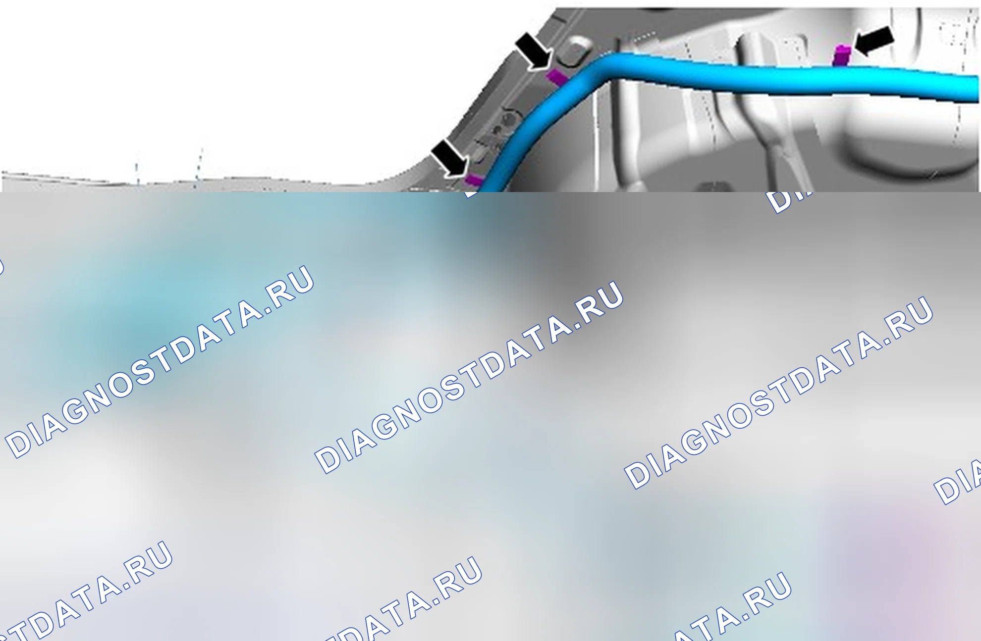 Как снять и установить жгут электропроводки пассажирского салона. Ford Mondeo IV