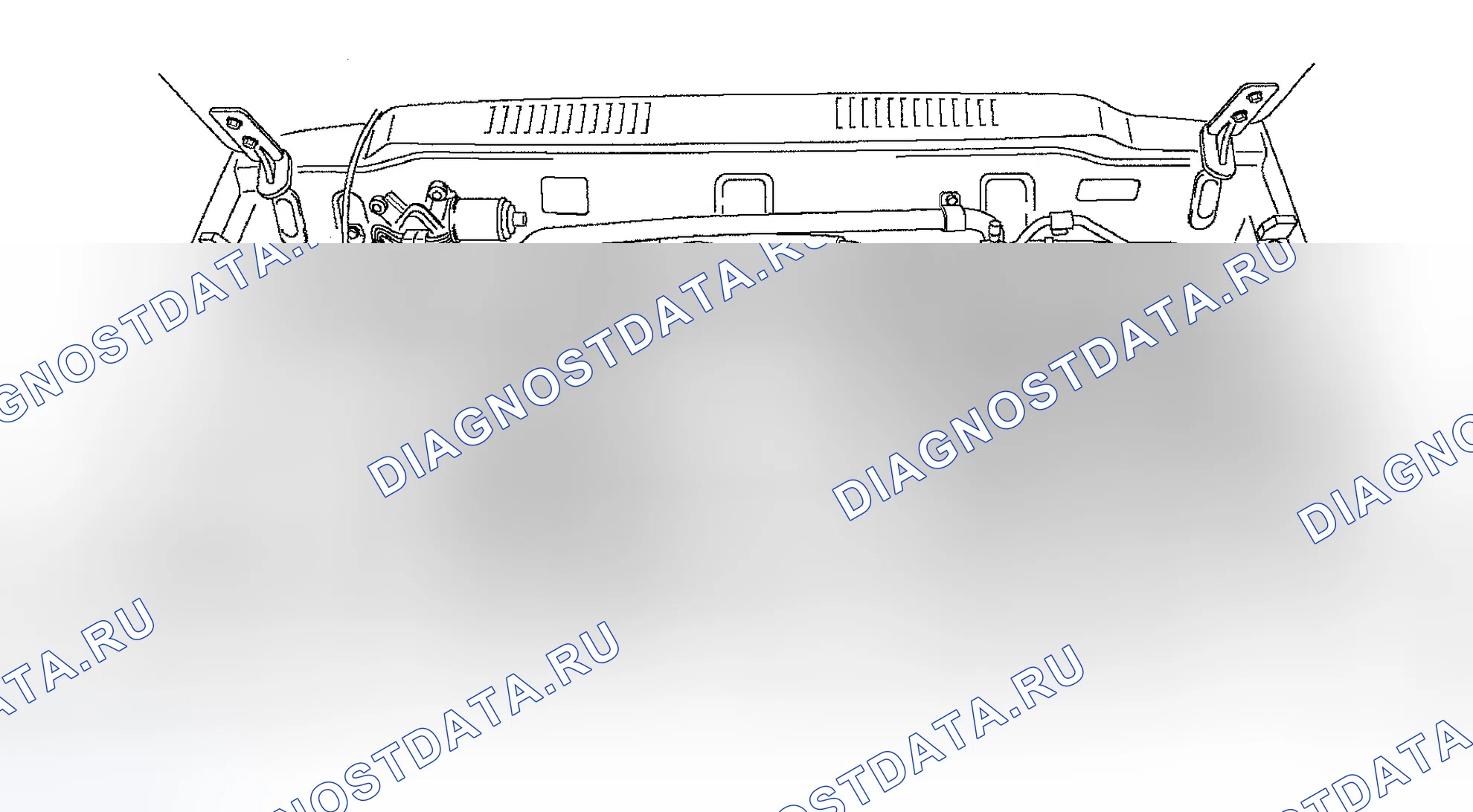 Рис. 73: ДЕМОНТАЖ. Isuzu Axiom I