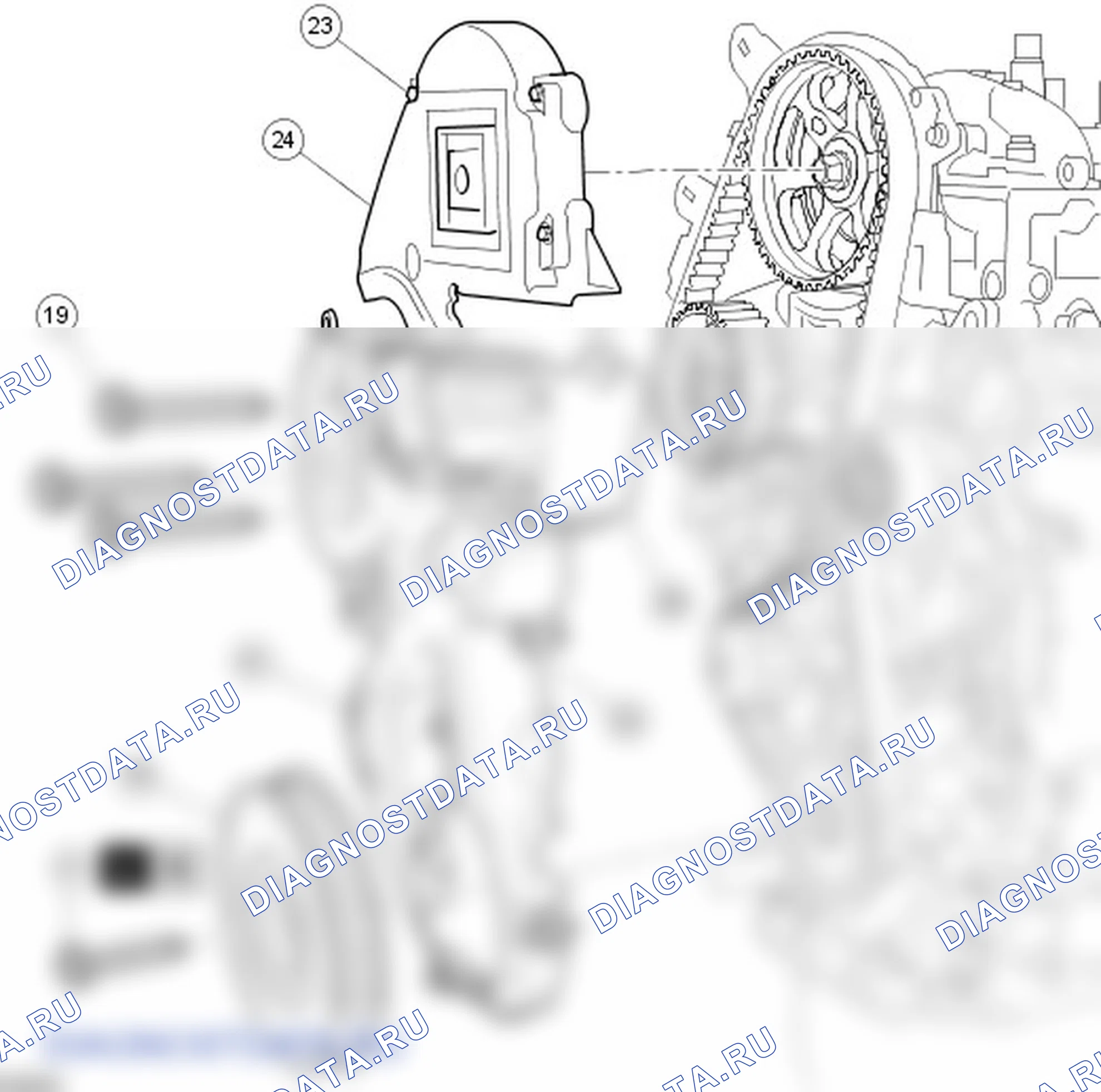 Разборка двигателя. Ford C-MAX I рестайлинг