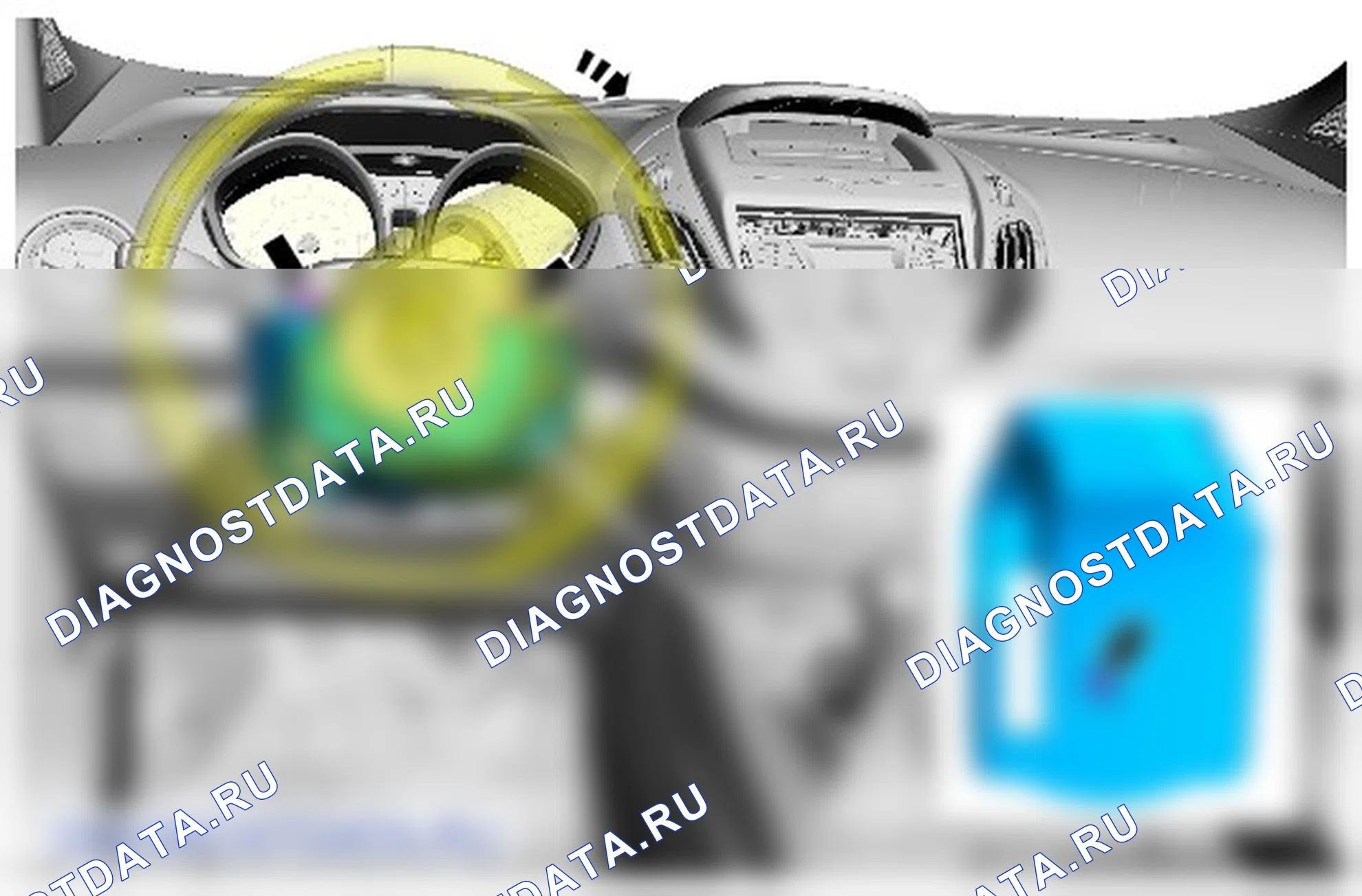 Как снять и установить датчик температуры в салоне автомобиля. Ford Tourneo Courier I