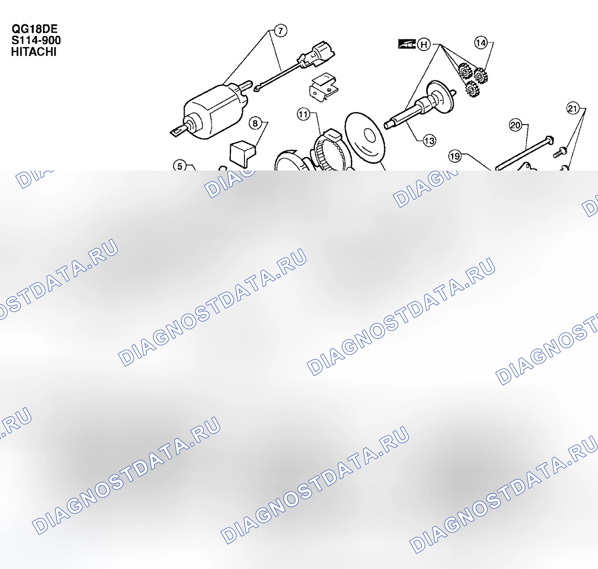 Рис. 3: КАПИТАЛЬНЫЙ РЕМОНТ стартера. Nissan Sentra B15