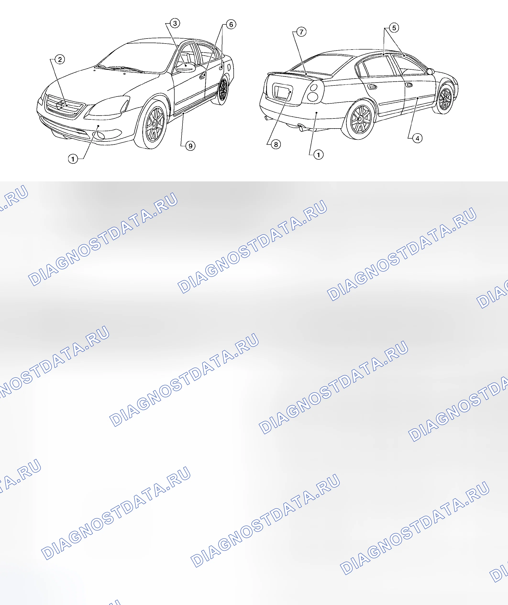 Рис. 145: Цвет окраски кузова. Honda N-BOX+ I