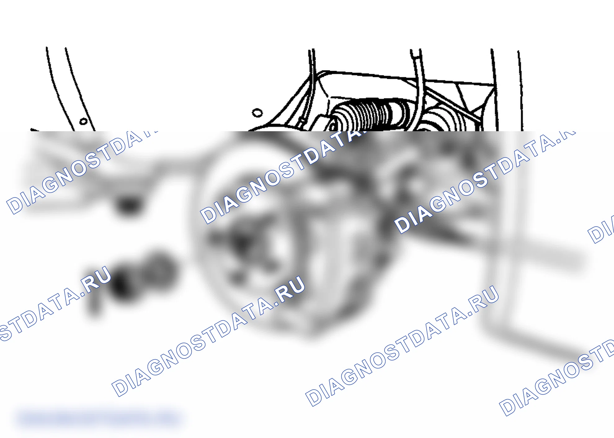 Рис. 2: ДЕМОНТАЖ. Hyundai Santa Fe I