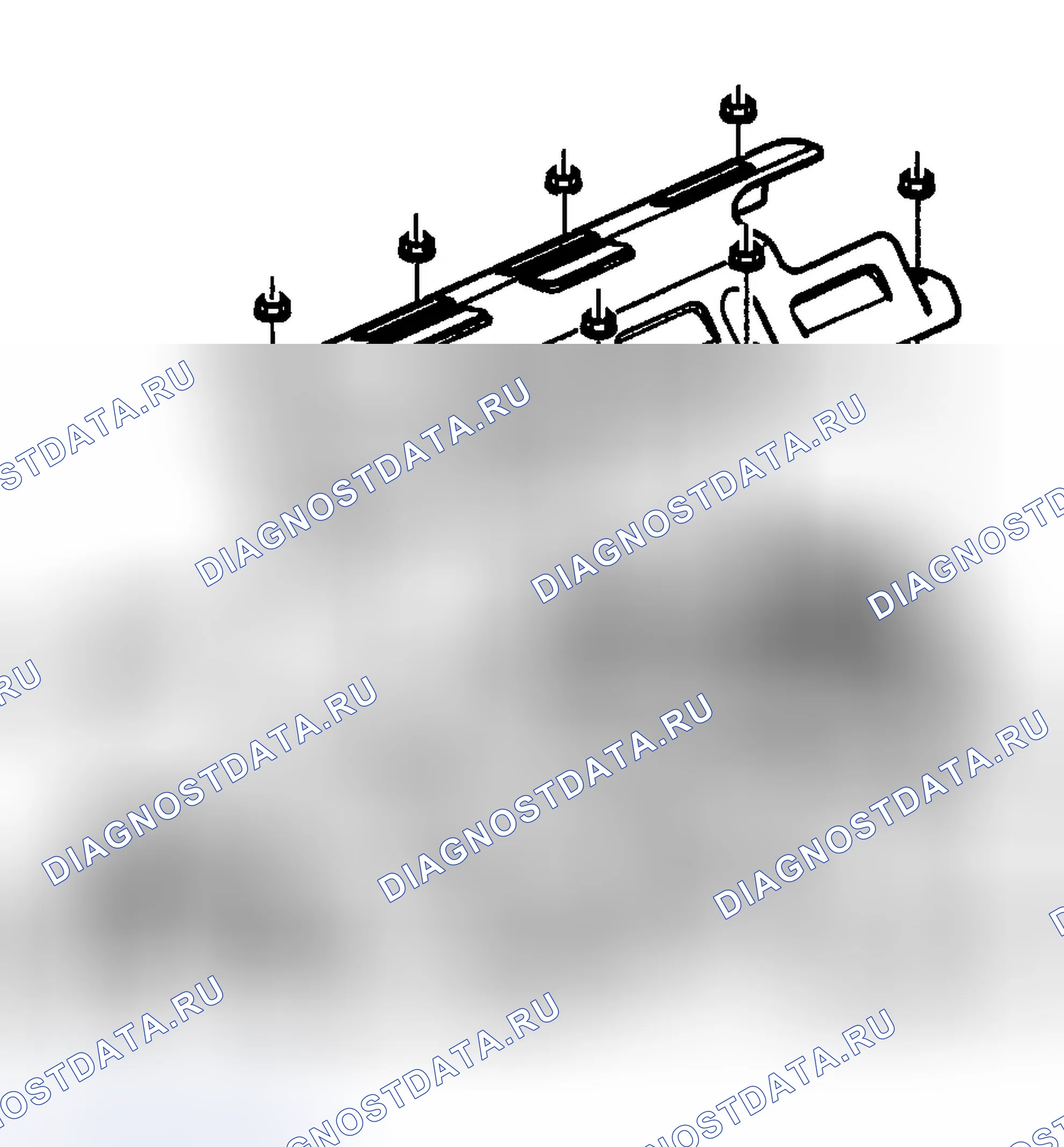 Рис. 1357: Установка масляного насоса, экрана насоса и дефлектора. Chevrolet Silverado 2500 