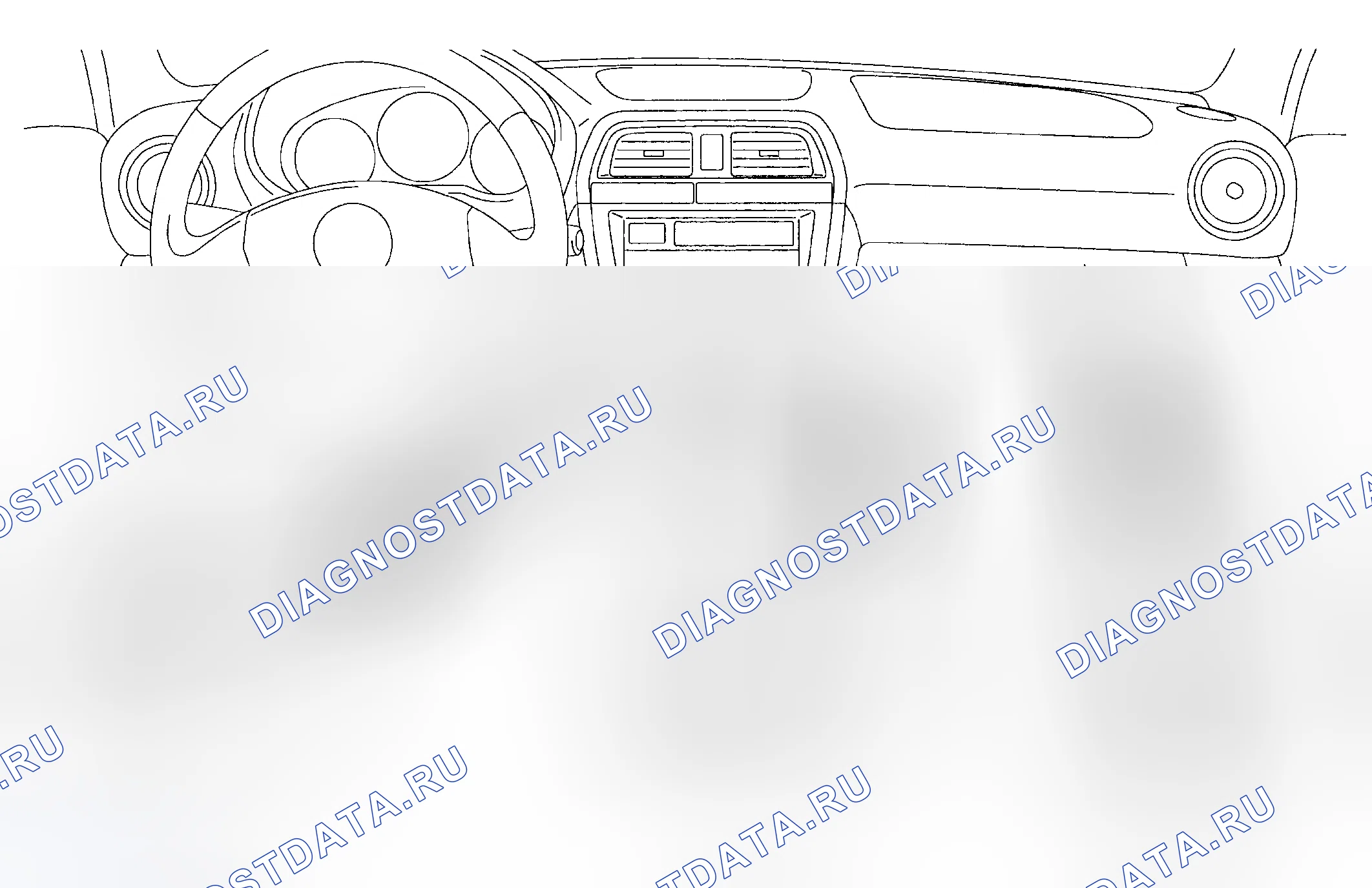Рис. 45: ДЕМОНТАЖ. Subaru Impreza GD/GC/GG рестайлинг