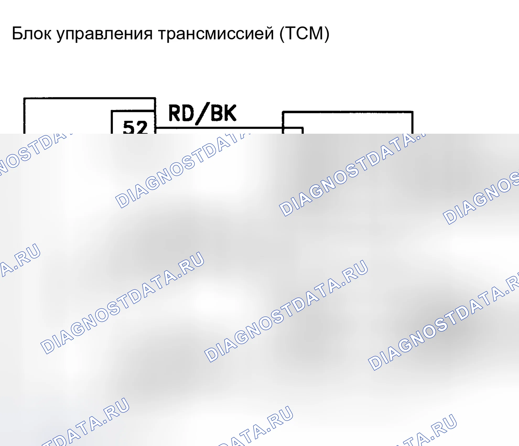 Рис. 194: Схема - Тест 20A. Plymouth Grand Voyager II