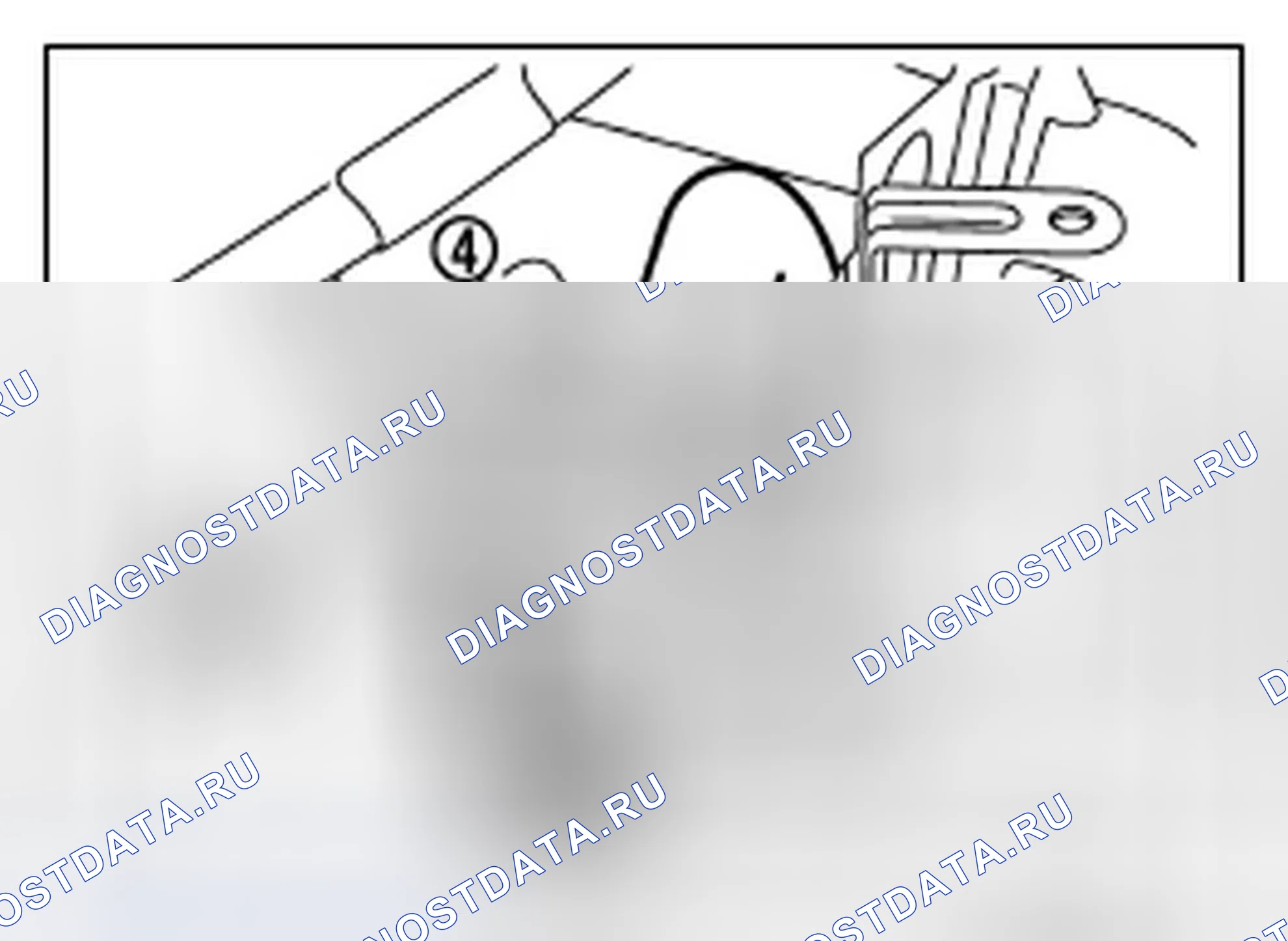Рис. 203: ДЕМОНТАЖ. Infiniti Q60 I