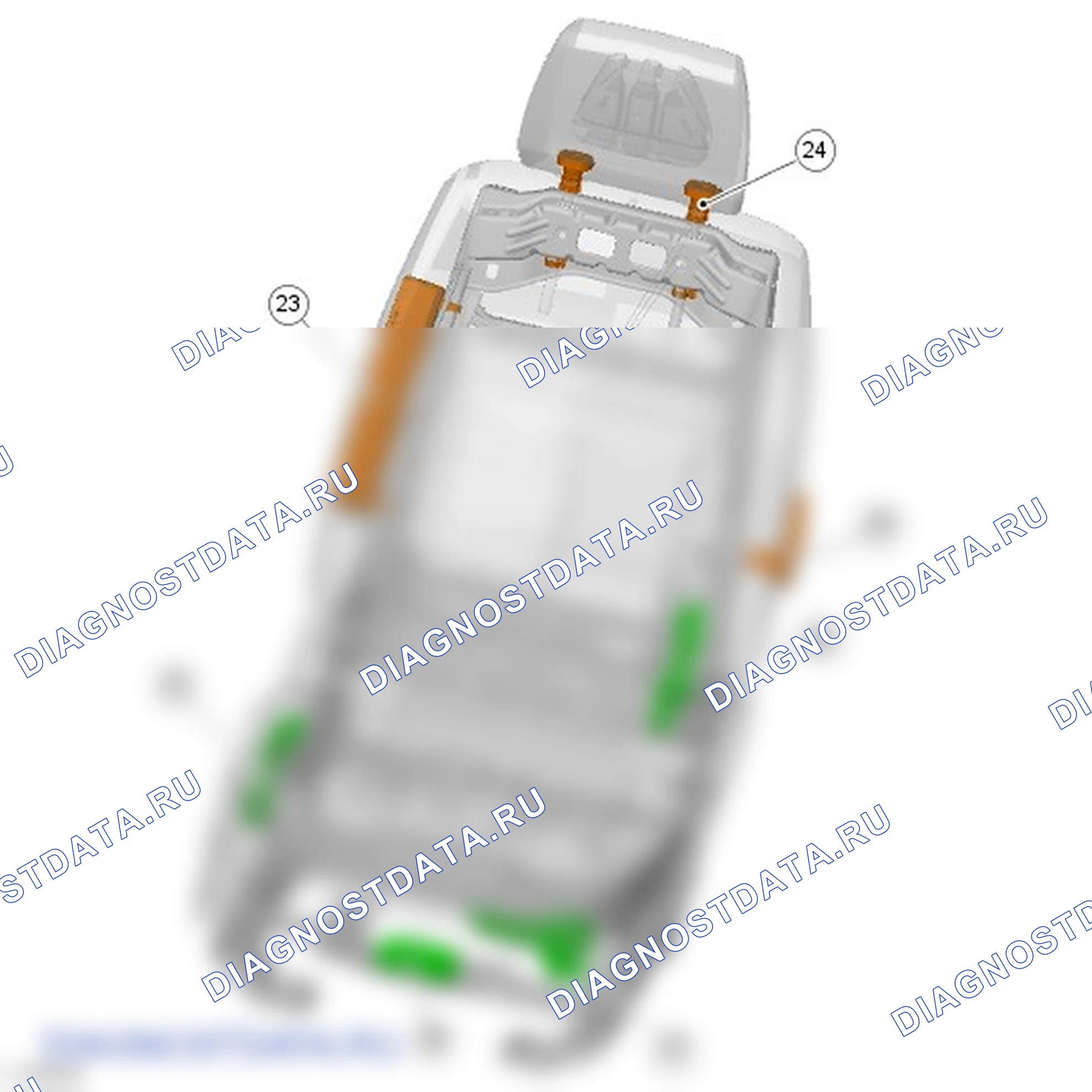 Сиденья: описание и работа. Ford Ranger T6
