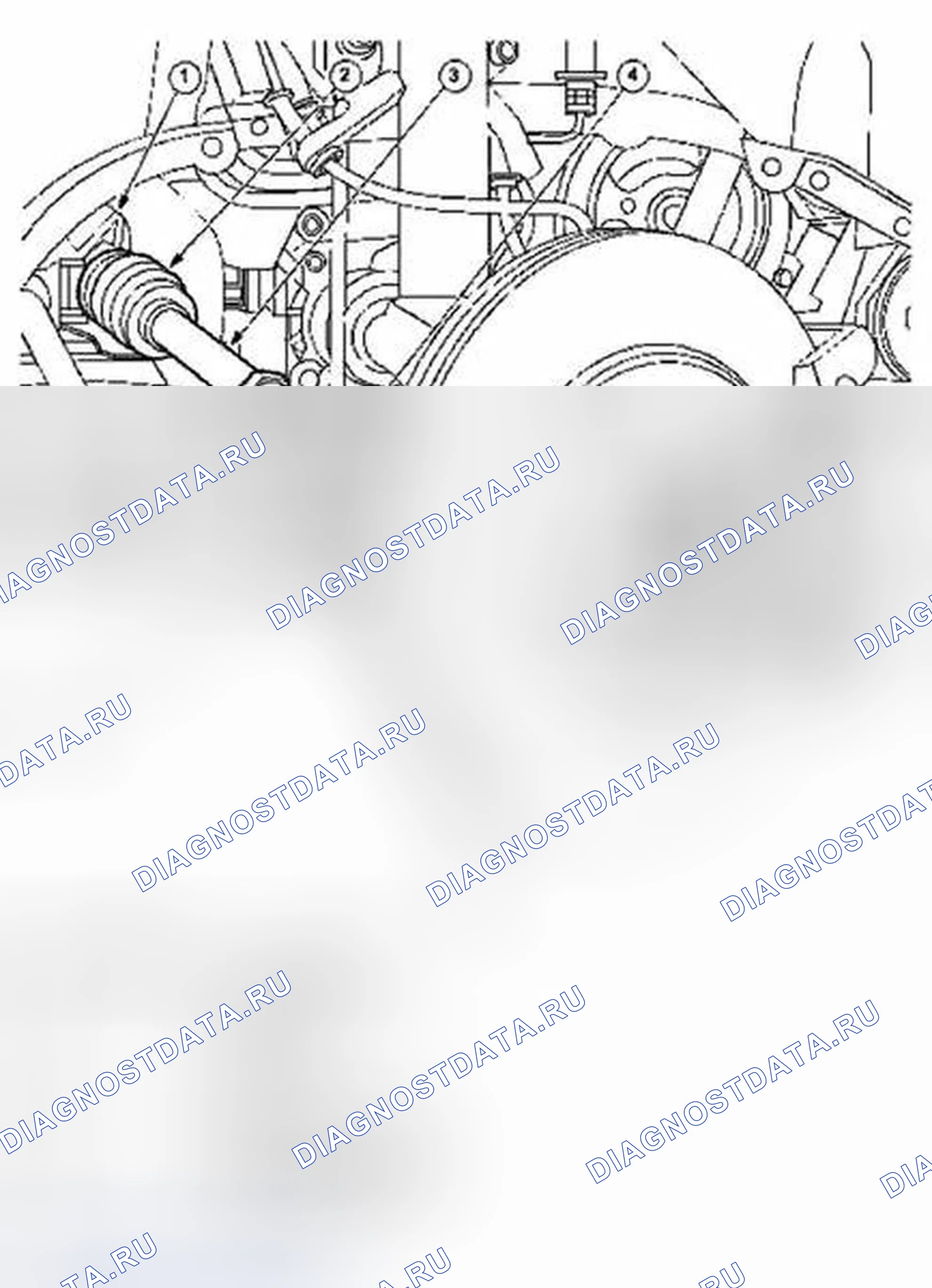 Рис. 91: Рулевой привод. Jaguar X-type I