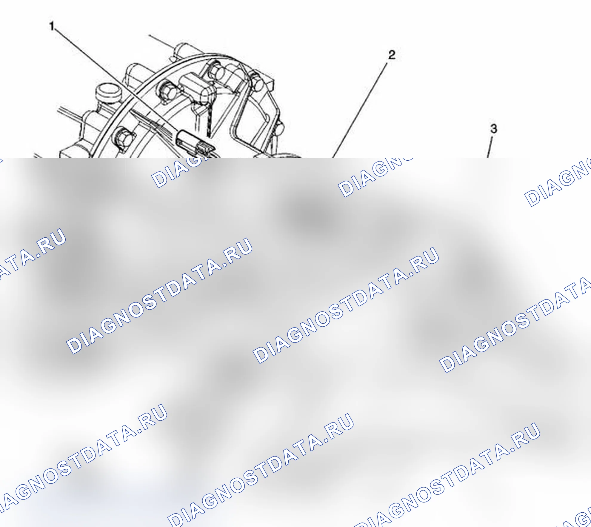 Рис. 2: Виды компонентов управления раздаточной коробкой. Chevrolet Cab & Chassis Silverado 3500 