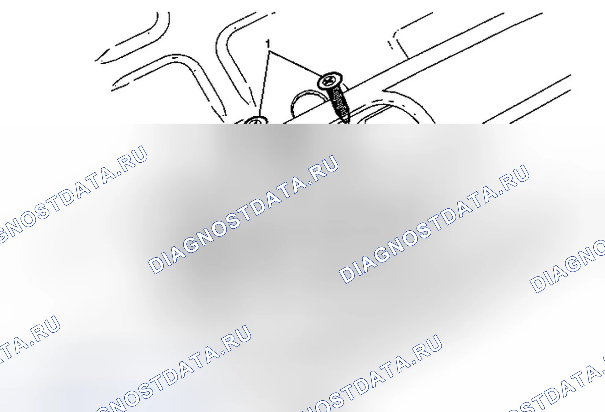 Рис. 11: Замена ударника замка дверь багажника. Chevrolet Spark M300