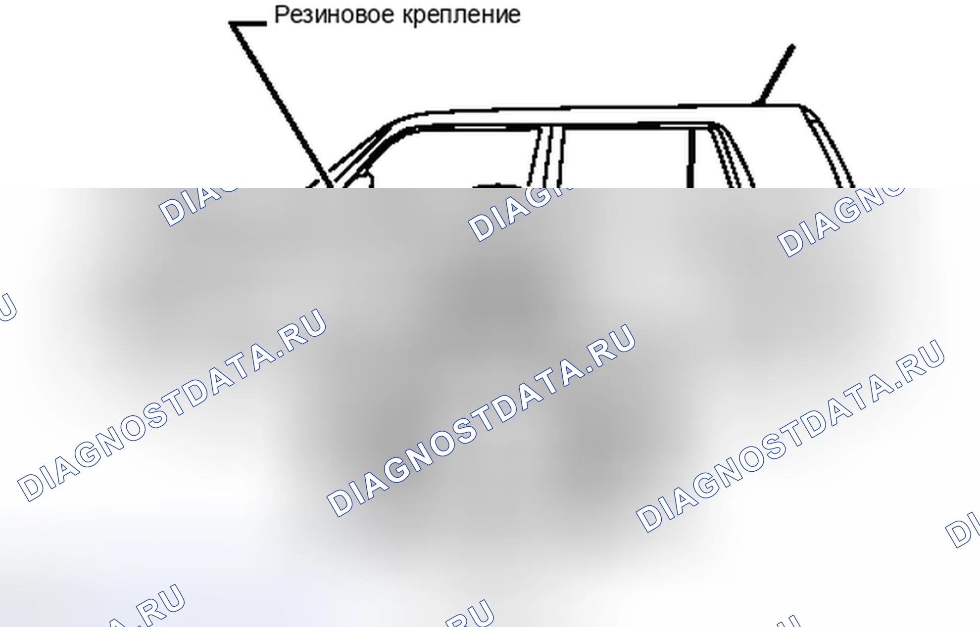 Рис. 31: МЕСТА ПОДЪЕМА И ПОДДЕРЖКИ ТРАНСПОРТНЫХ СРЕДСТВ. Kia Soul III