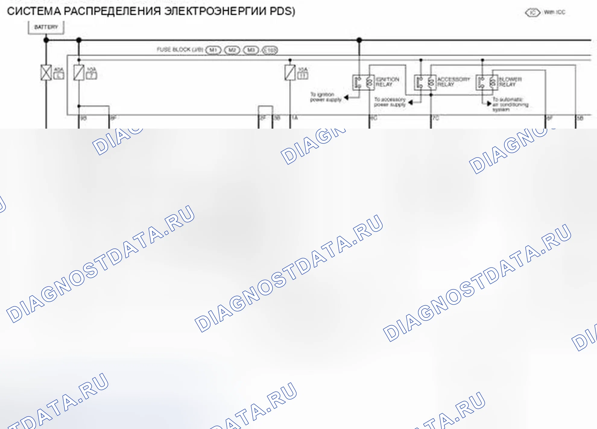 Рис. 183: электросхема. Infiniti M56 IV